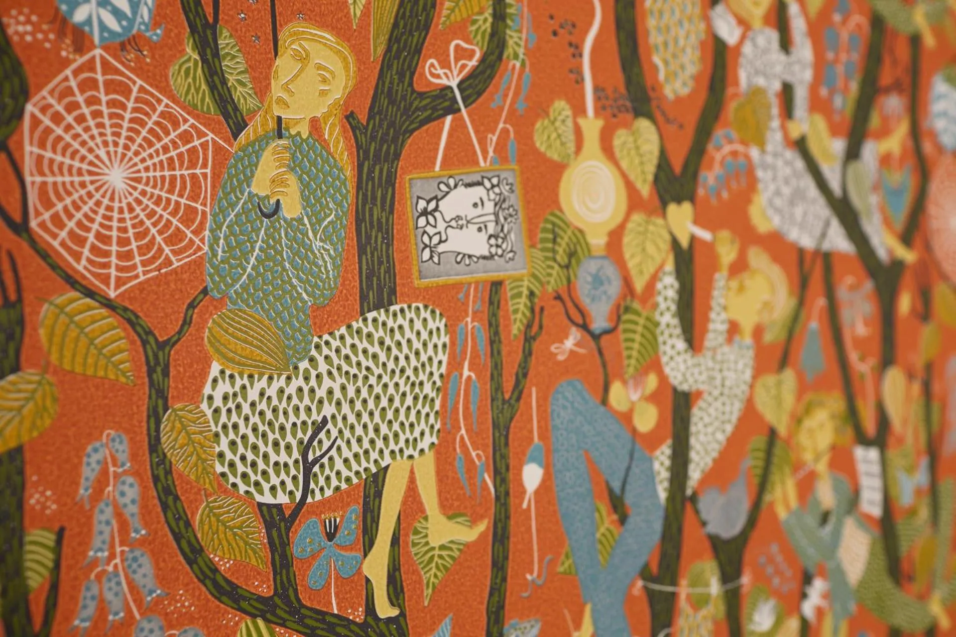 Decorative detail in Les Nomades Beaune