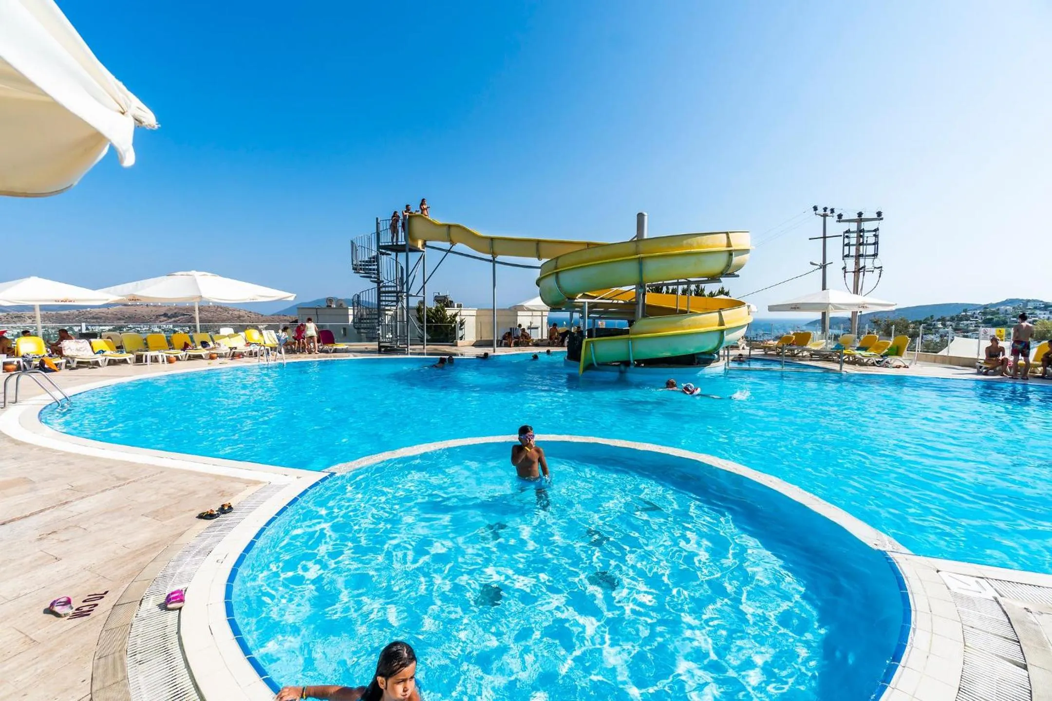 Swimming pool in Afytos Bodrum
