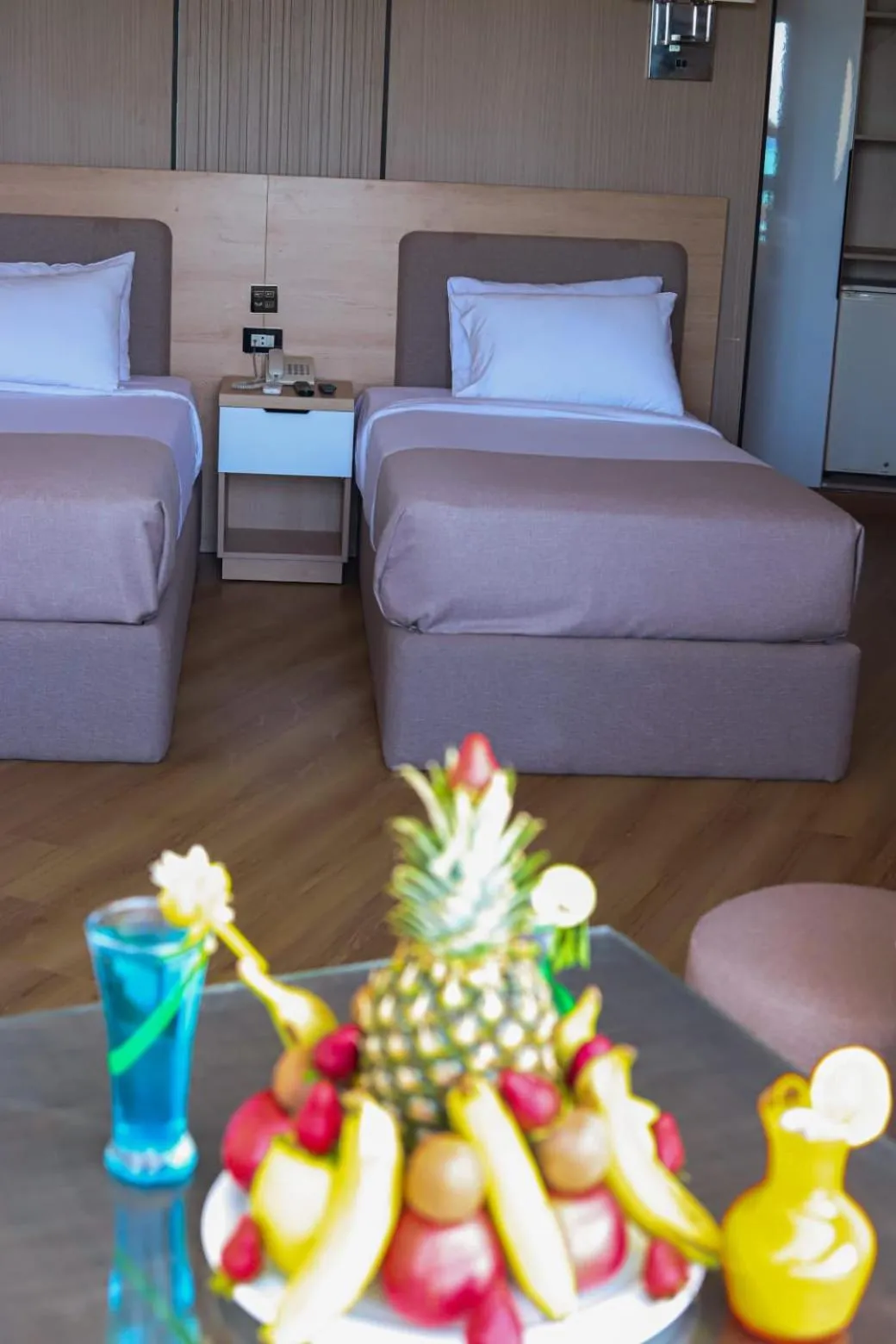 Bed in Delmar Hotel Matrouh