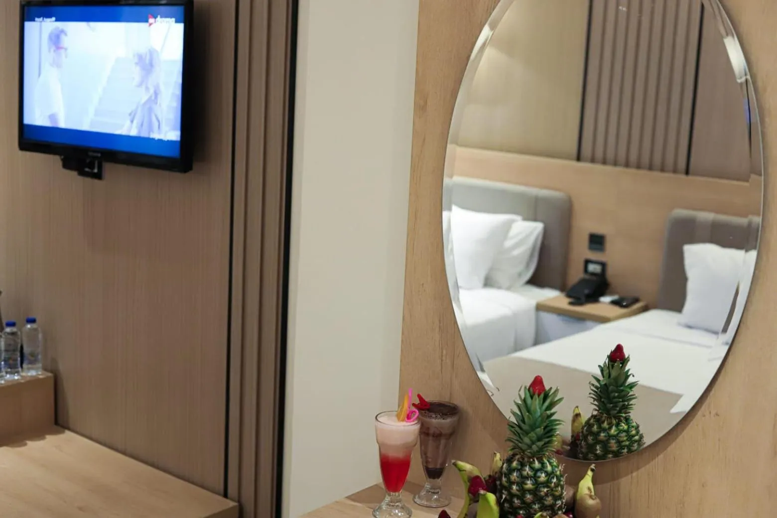 Bed in Delmar Hotel Matrouh