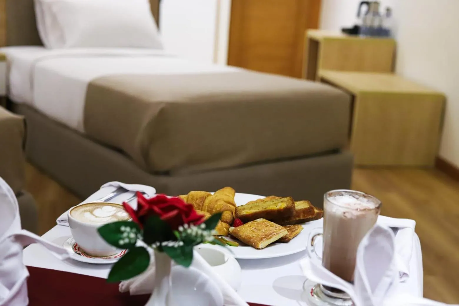 Bed in Delmar Hotel Matrouh