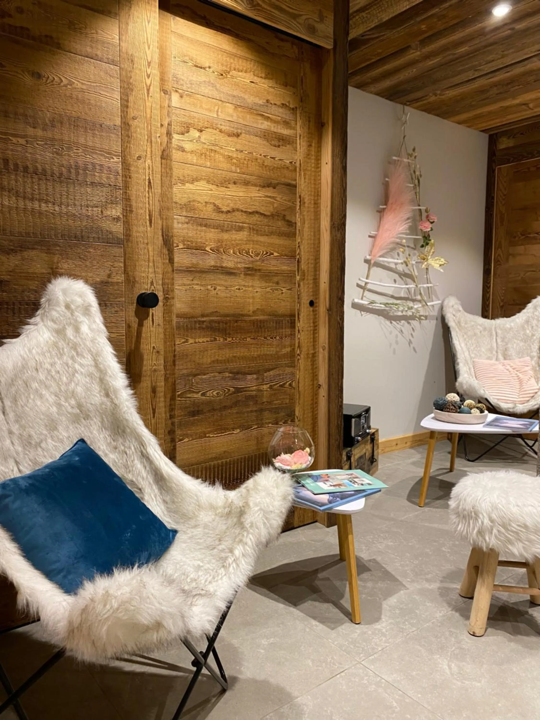 Living room in Les Mazots des Fées