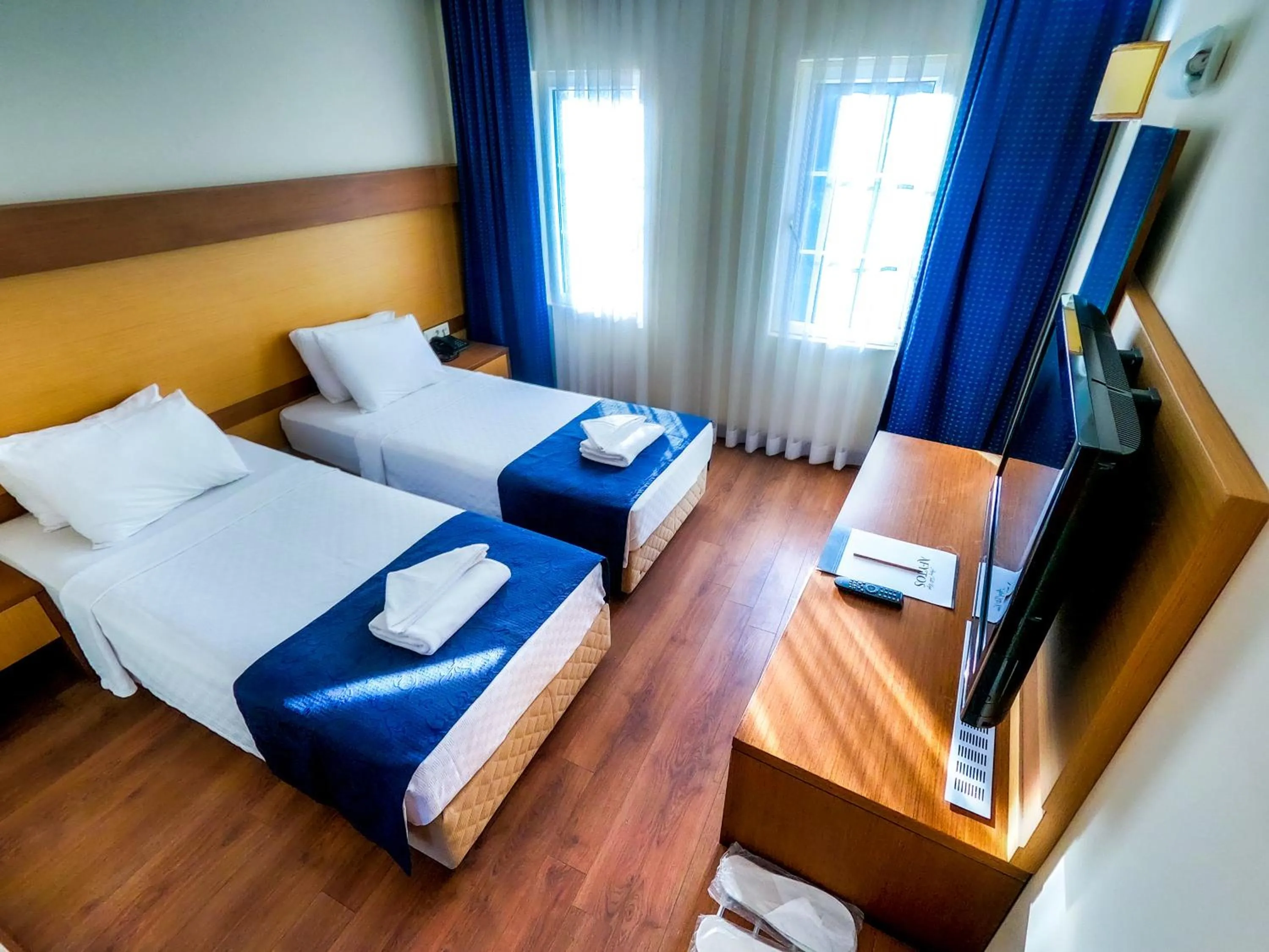 Bed in Afytos Bodrum City