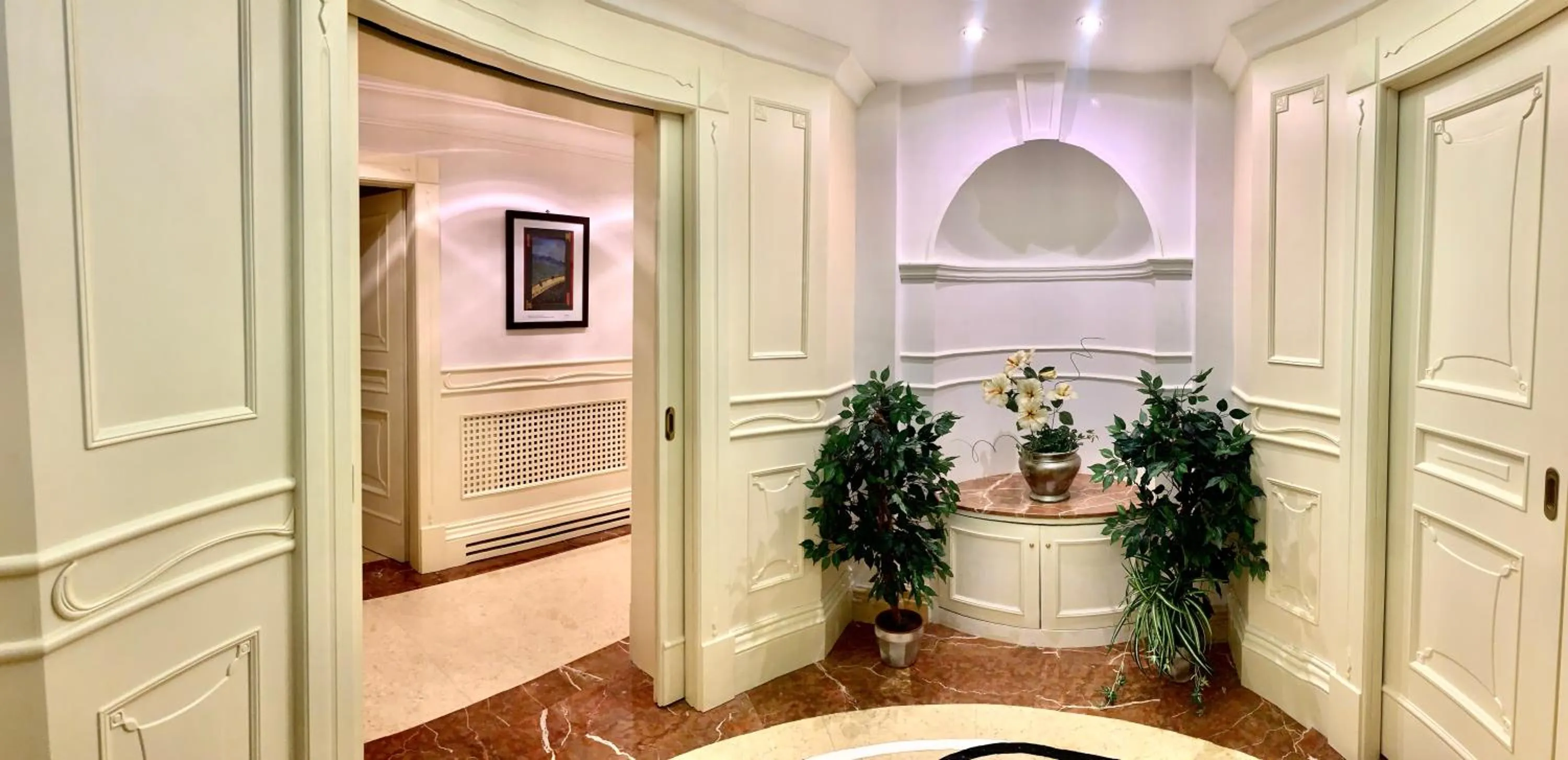 Living room in Simon's Guest House Rome