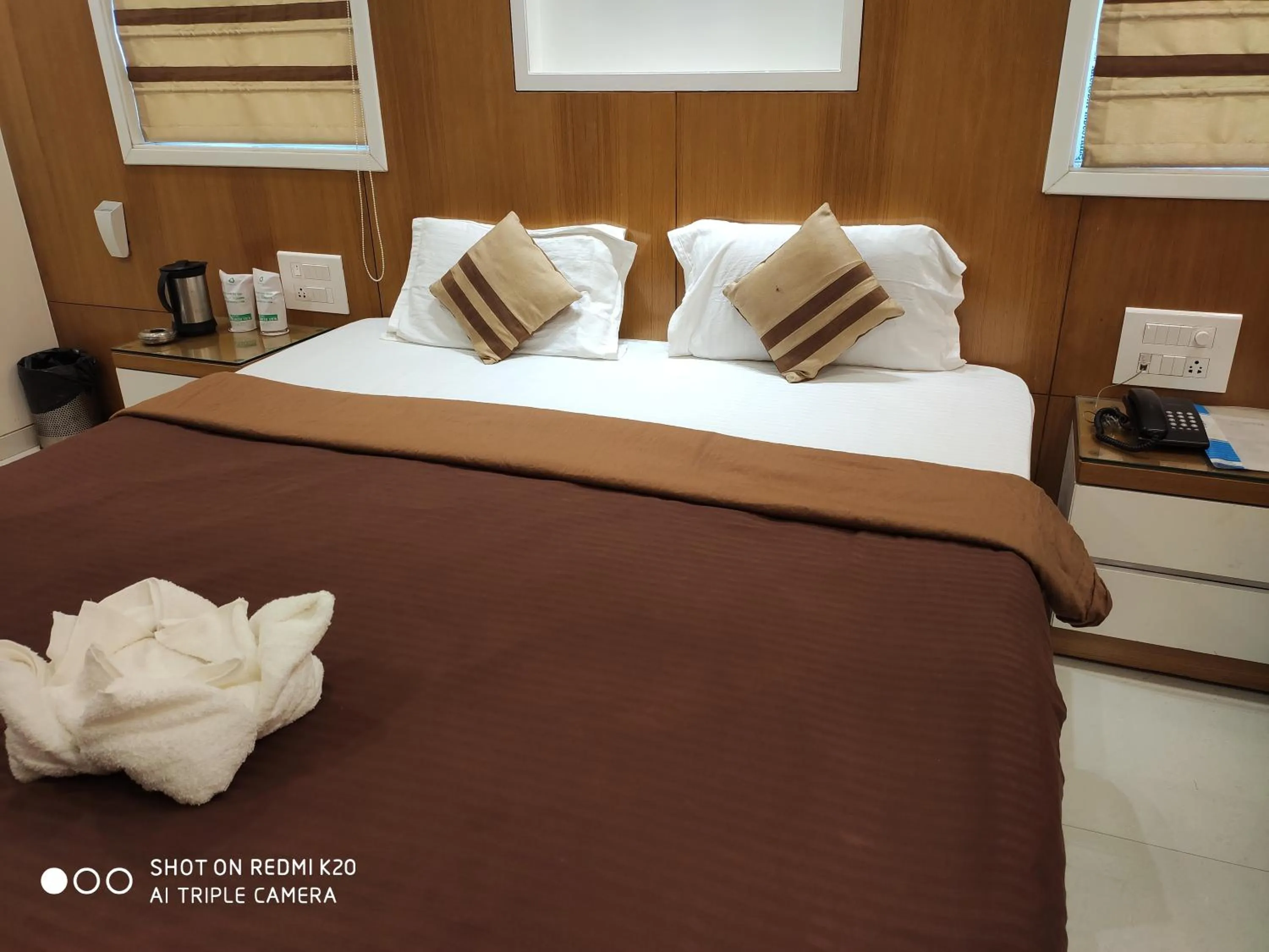 Bed in HOTEL NORTH VIEW