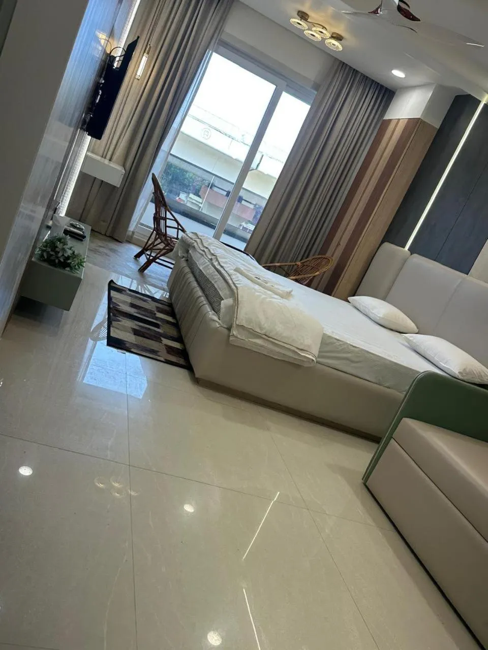 Bed in HOTEL NORTH VIEW