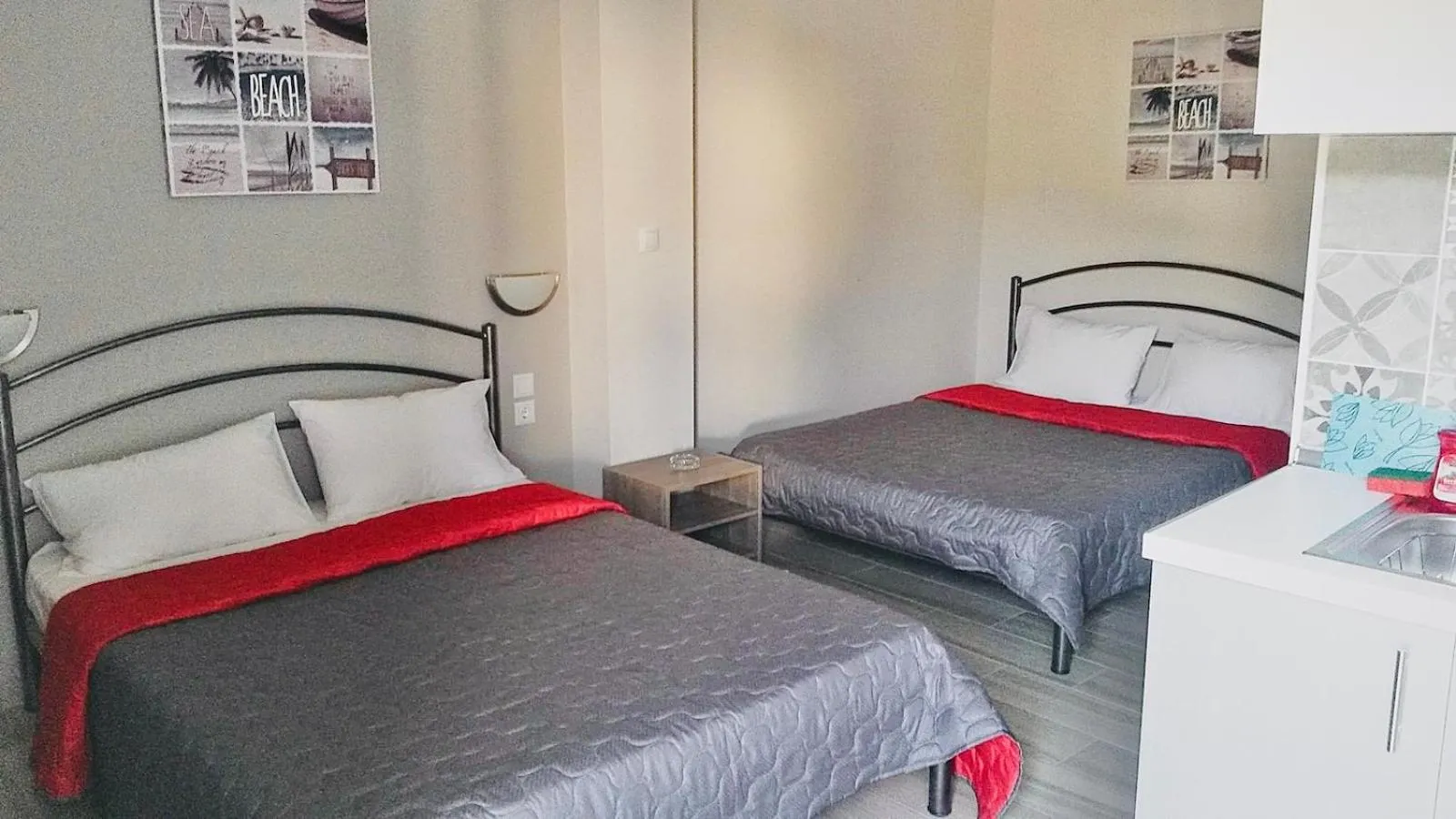 Bed in Soso studios & apartments