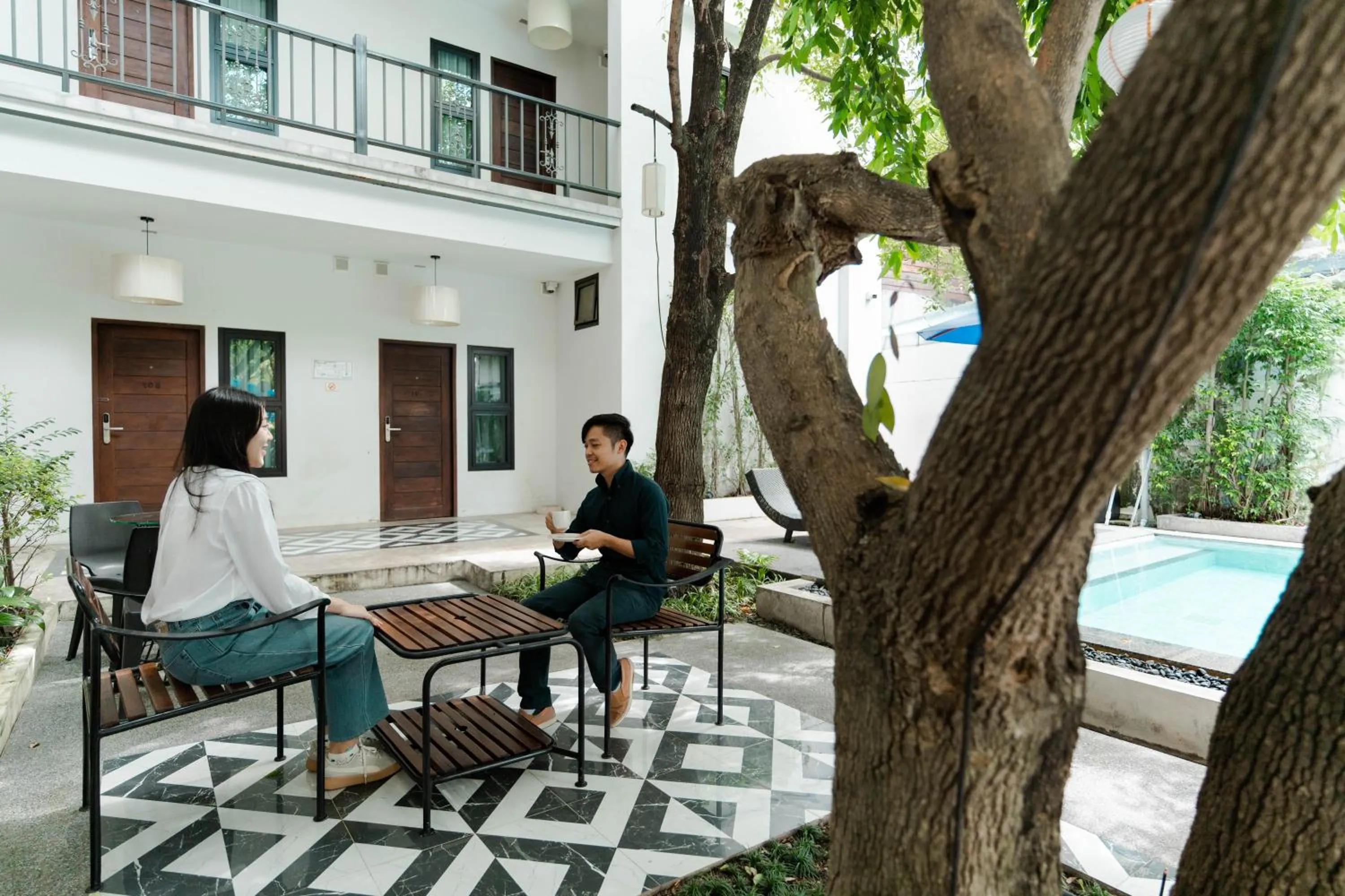 Garden in Paraiso Hotel Chiangmai