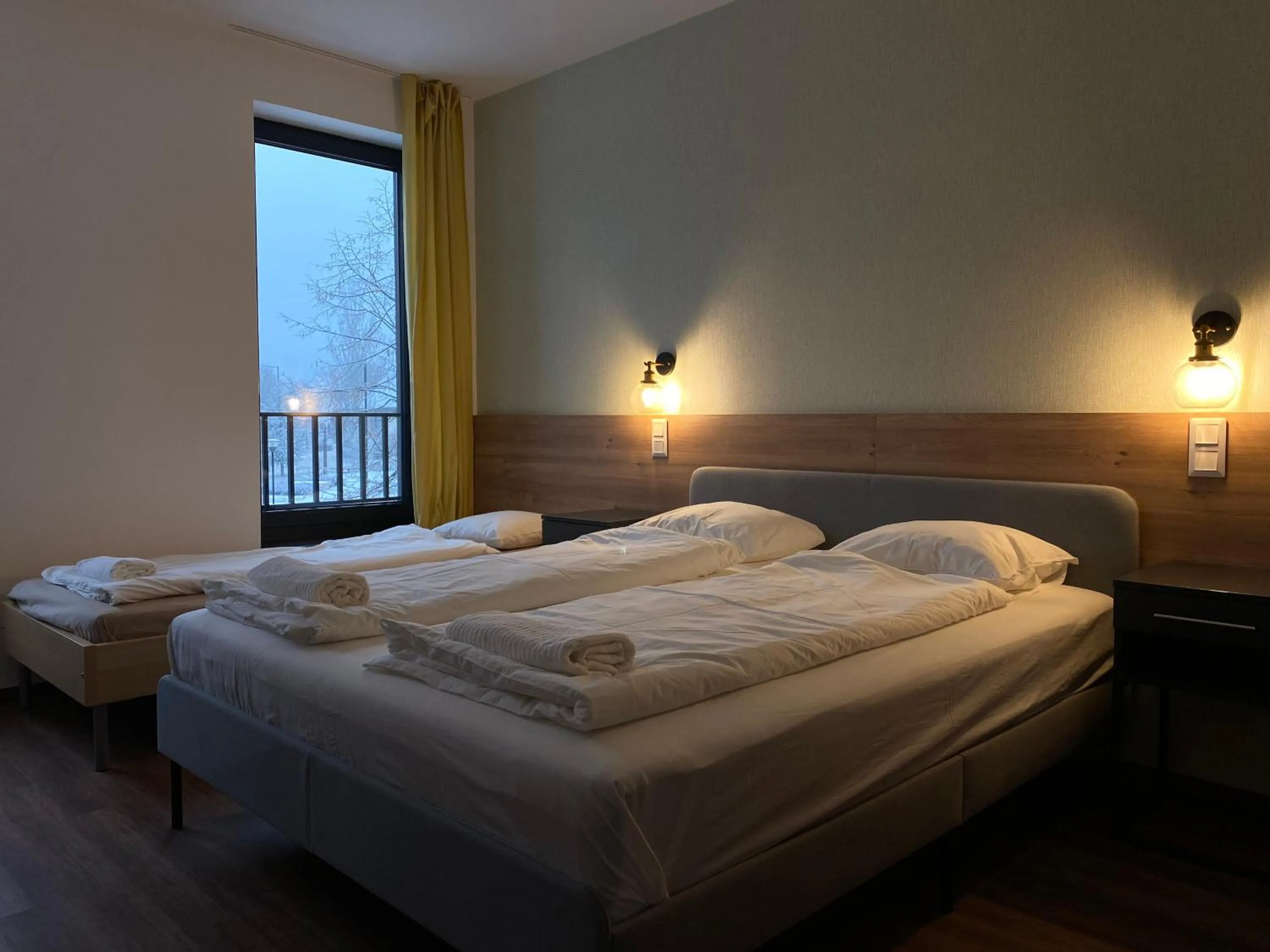 Bedroom, Bed in Ludwig Hotel