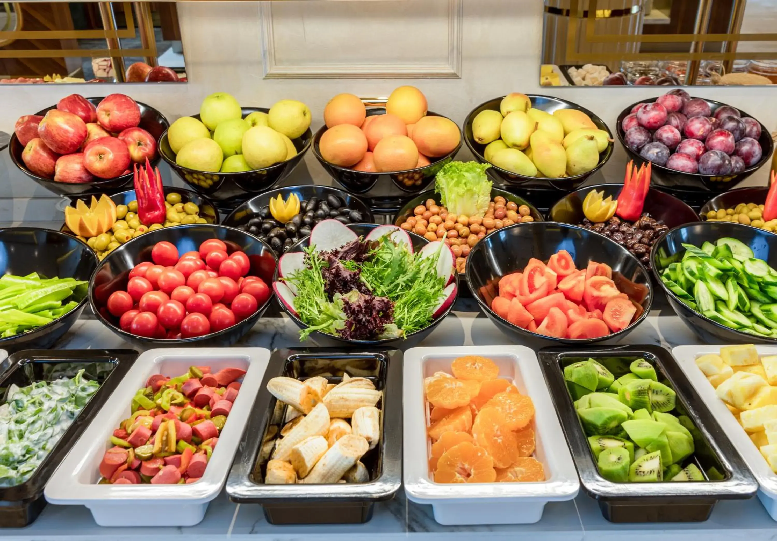 Buffet breakfast in Beethoven Senfoni Hotel Buffet breakfast in Beethoven Senfoni Hotel