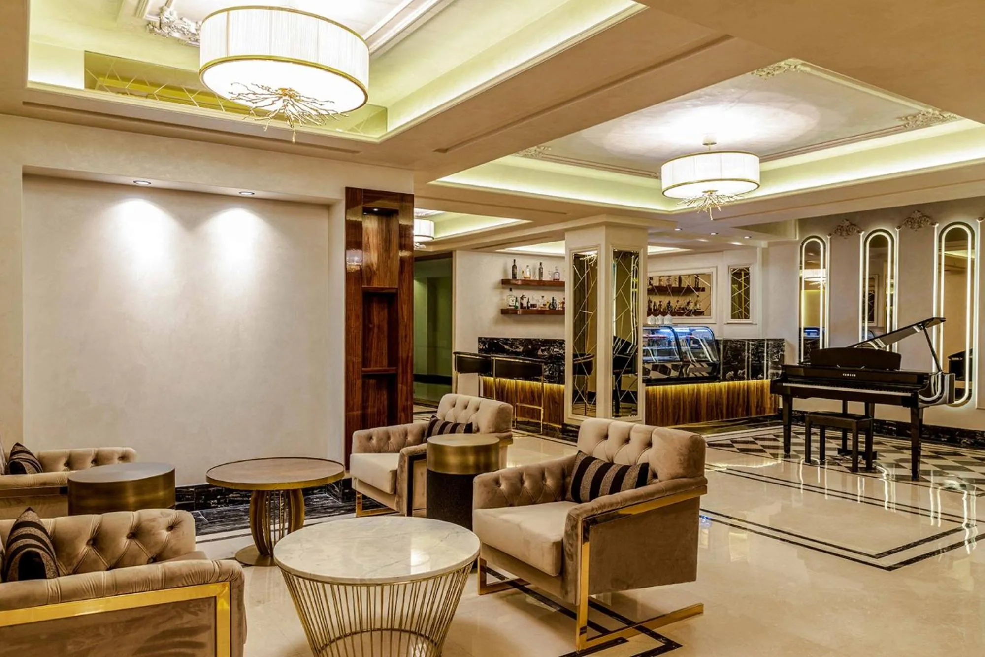 Living room in Beethoven Senfoni Hotel