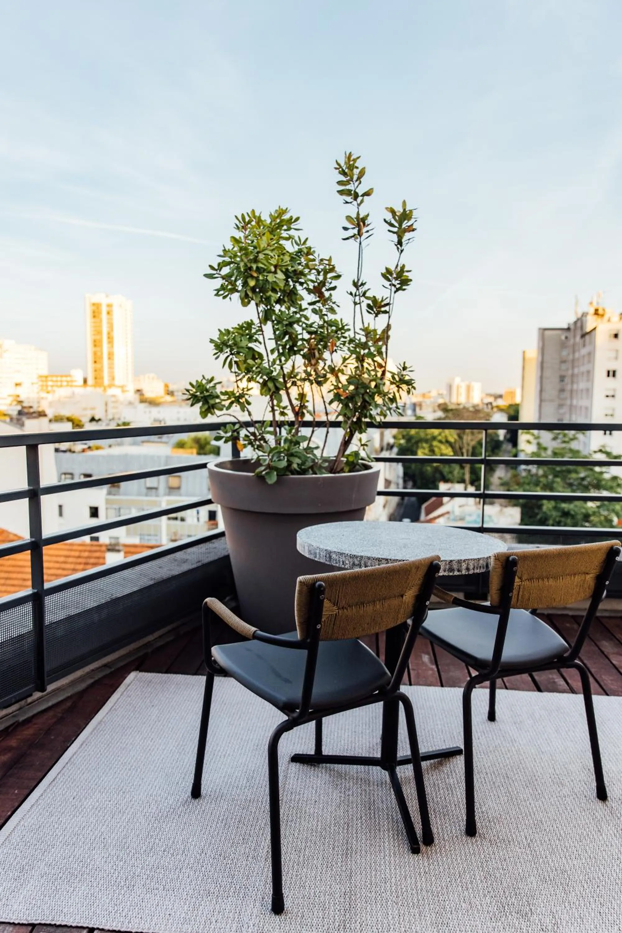 Patio in Mama Shelter Paris East