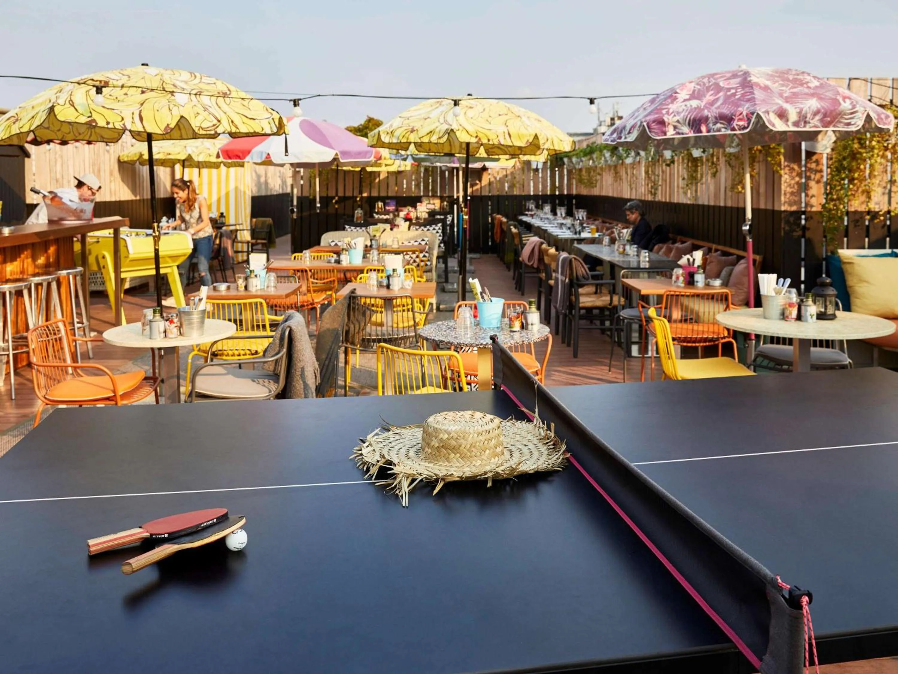 Restaurant/places to eat in Mama Shelter Paris East