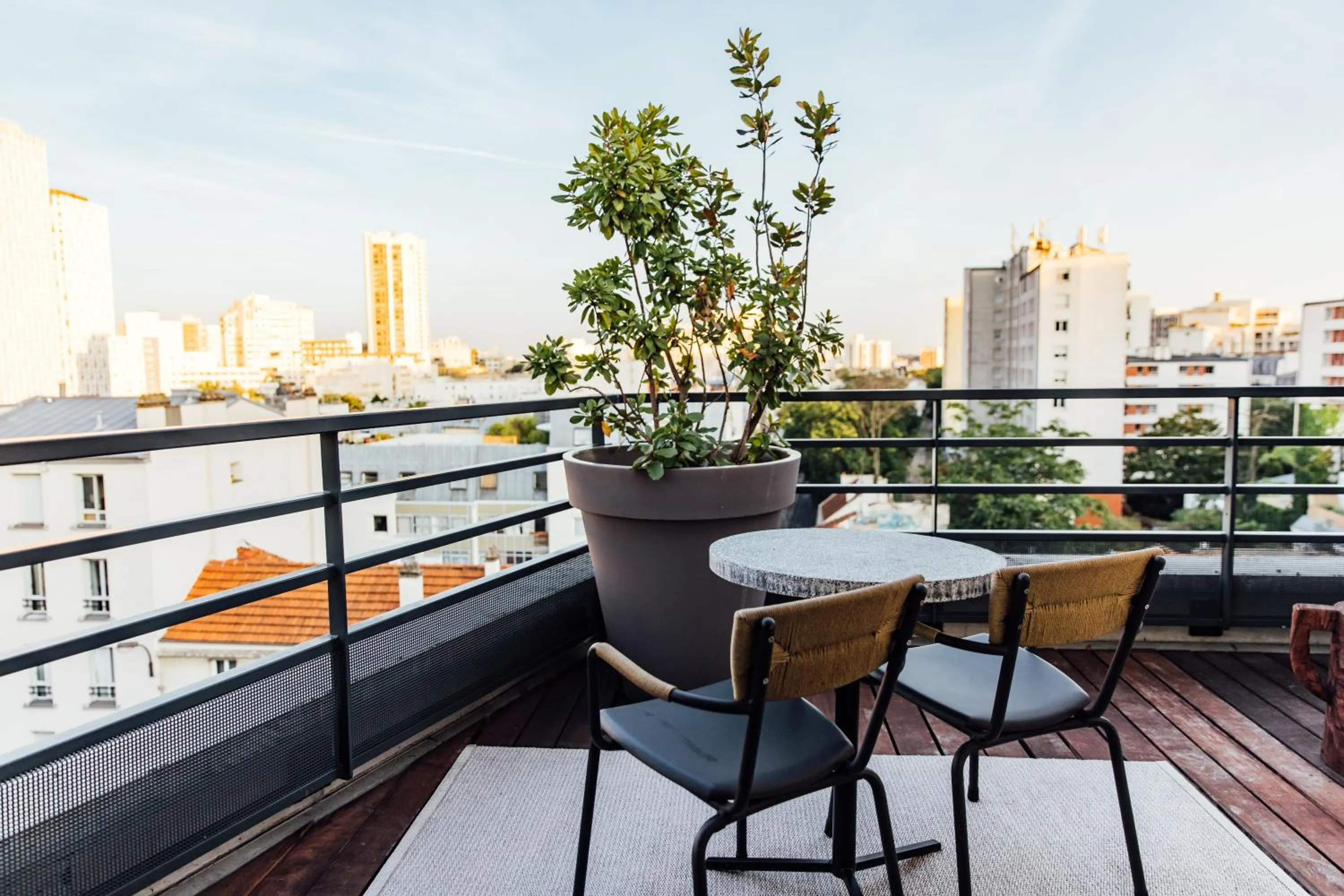 Balcony/Terrace in Mama Shelter Paris East