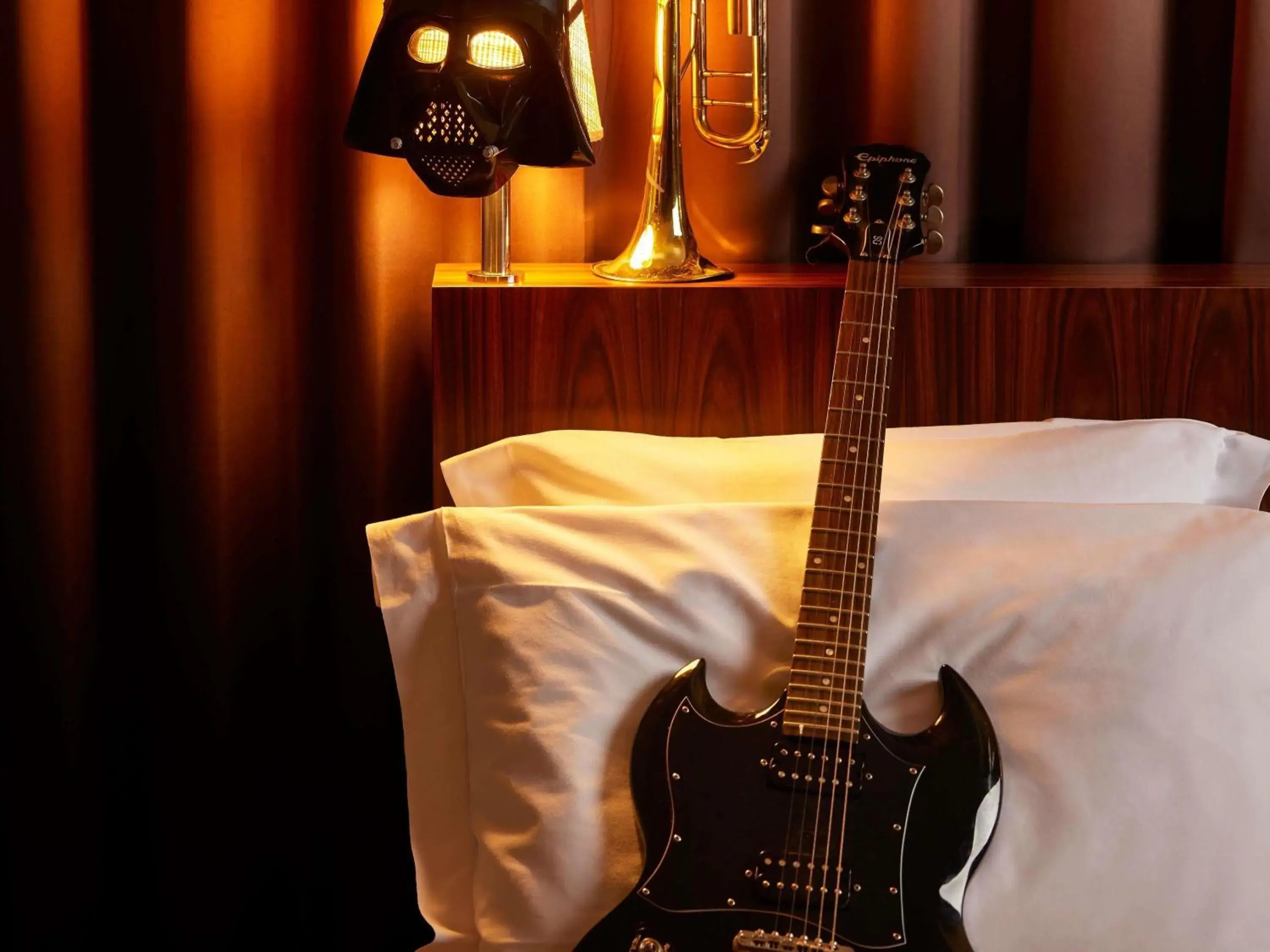 Bedroom, Bed in Mama Shelter Paris East Bedroom, Bed in Mama Shelter Paris East