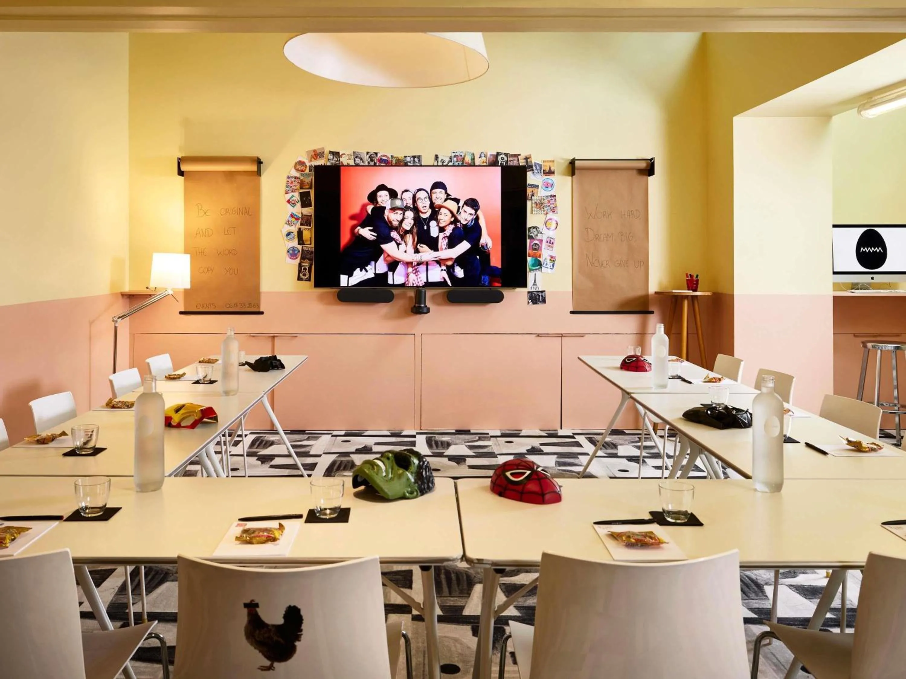 Meeting/conference room in Mama Shelter Paris East