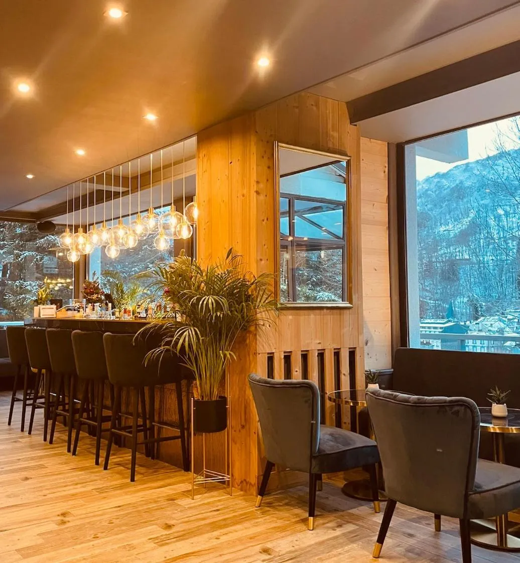 Lounge or bar in Hotel Le Panorama