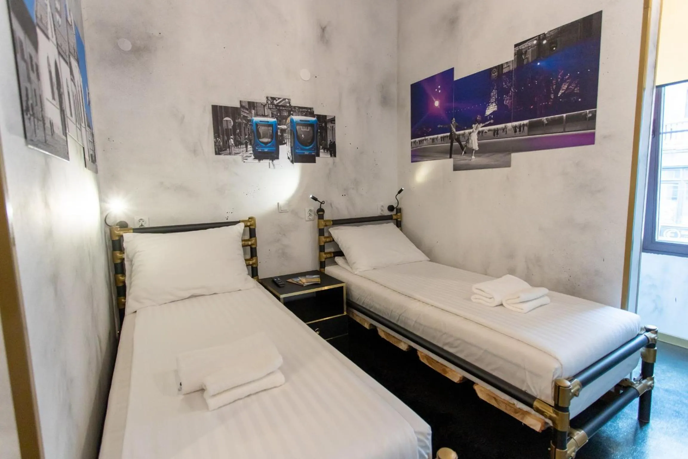 Bed in Timeout Heritage Hotel Zagreb