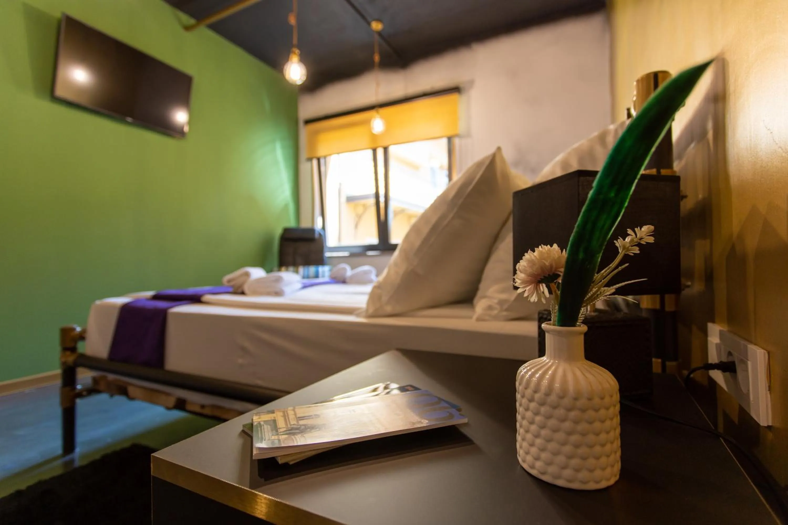 TV and multimedia, Bed in Timeout Heritage Hotel Zagreb