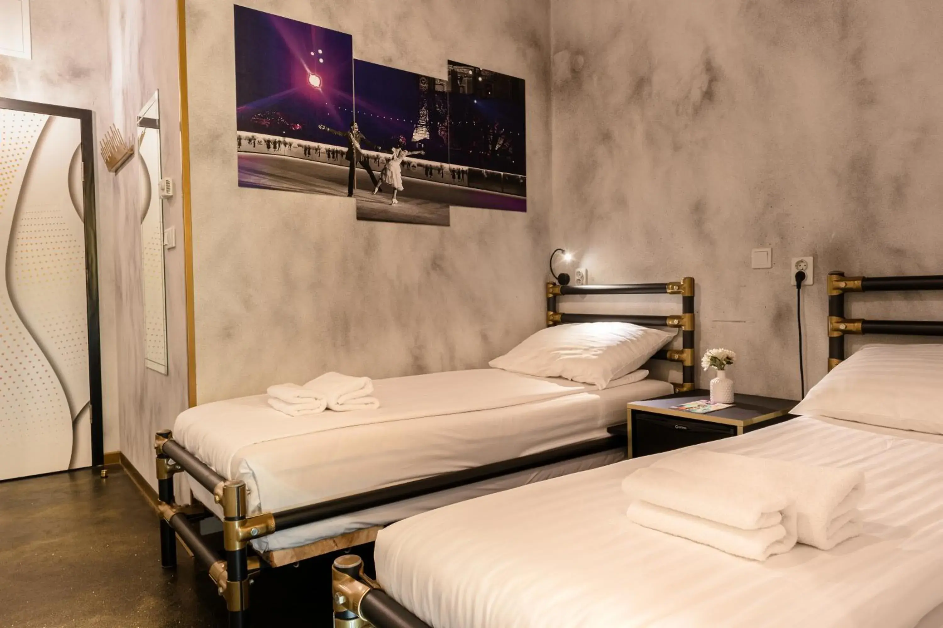 Twin Room in Timeout Heritage Hotel Zagreb Twin Room in Timeout Heritage Hotel Zagreb