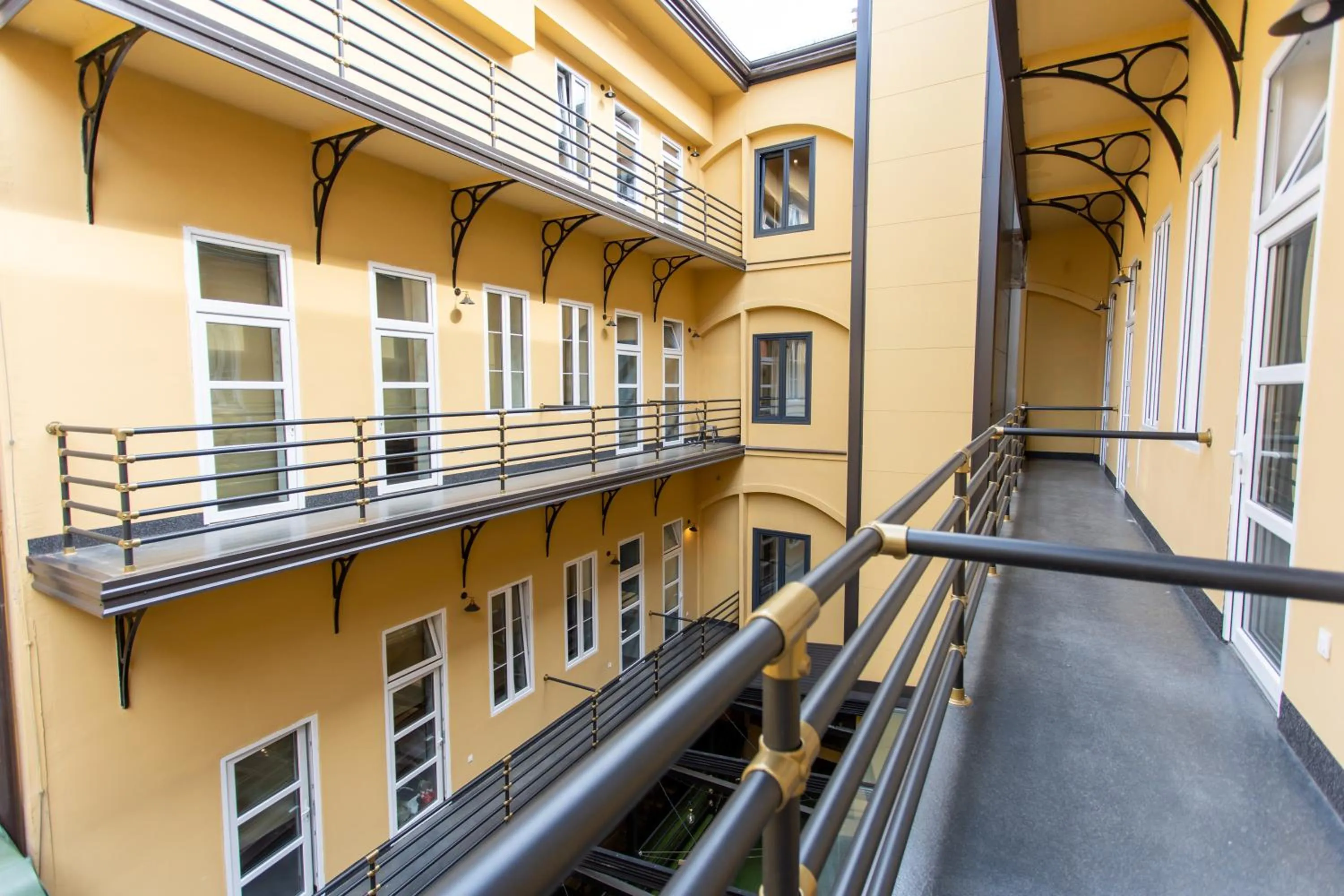 Balcony/Terrace in Timeout Heritage Hotel Zagreb