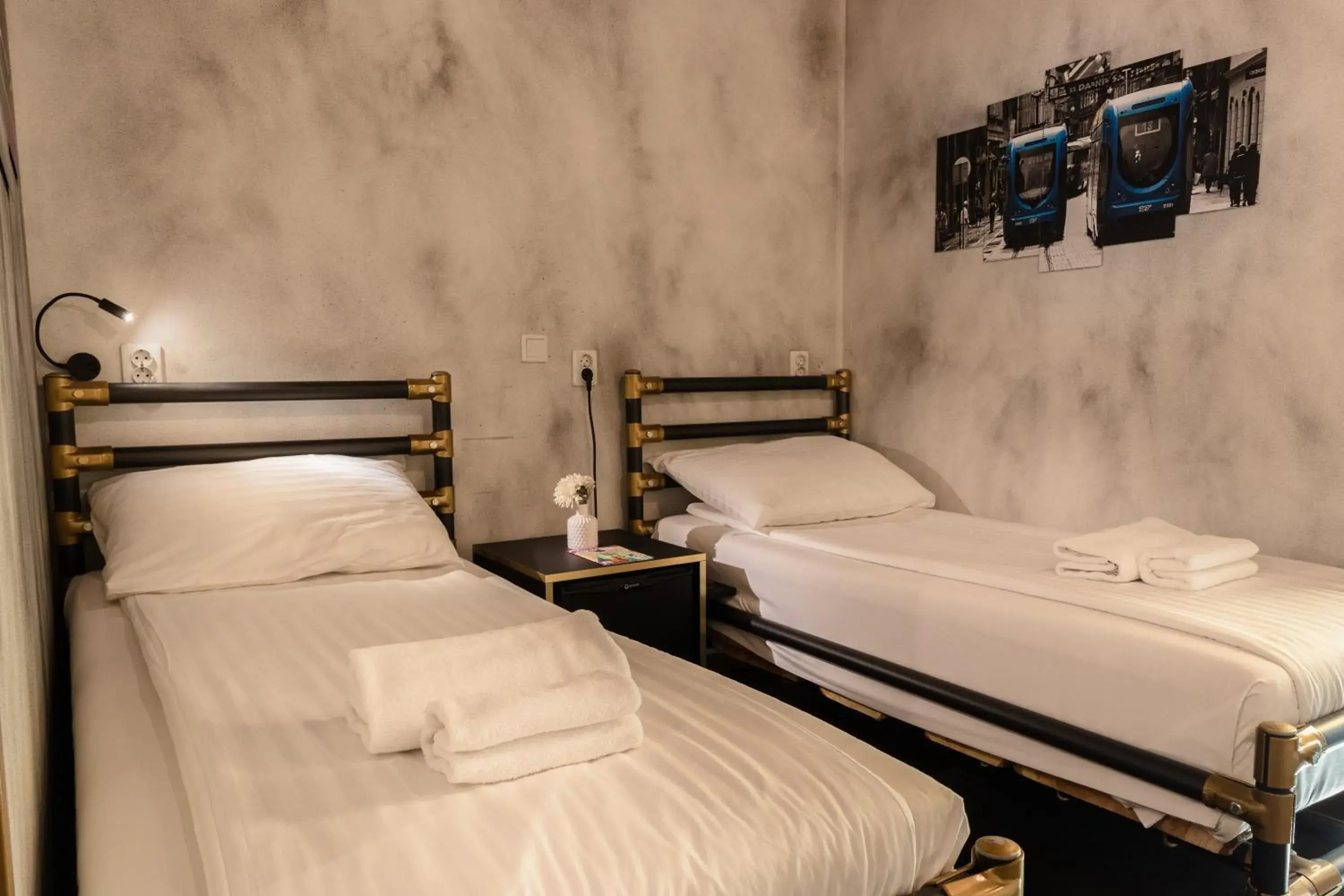 Twin Room in Timeout Heritage Hotel Zagreb Twin Room in Timeout Heritage Hotel Zagreb