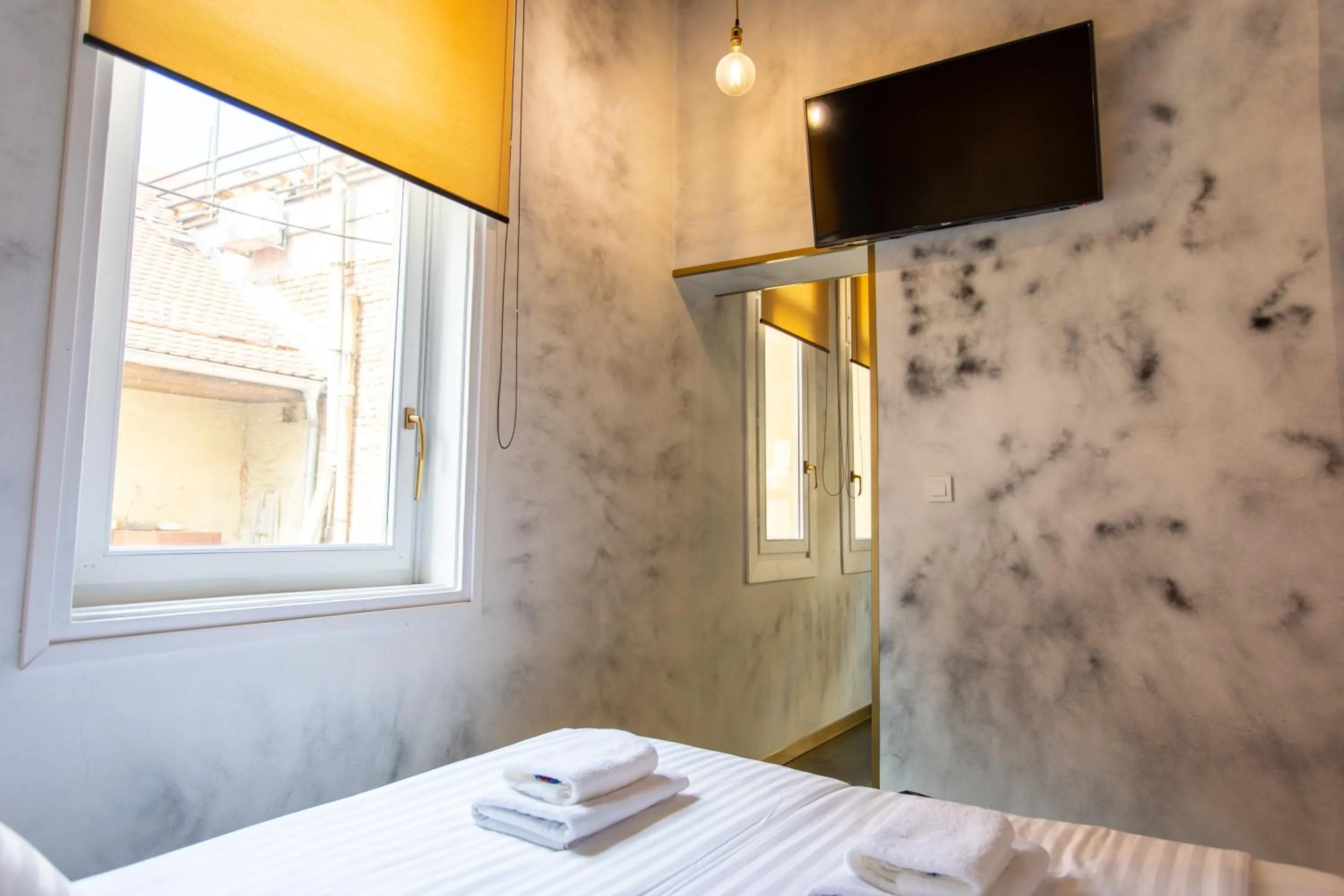 TV and multimedia, Bed in Timeout Heritage Hotel Zagreb