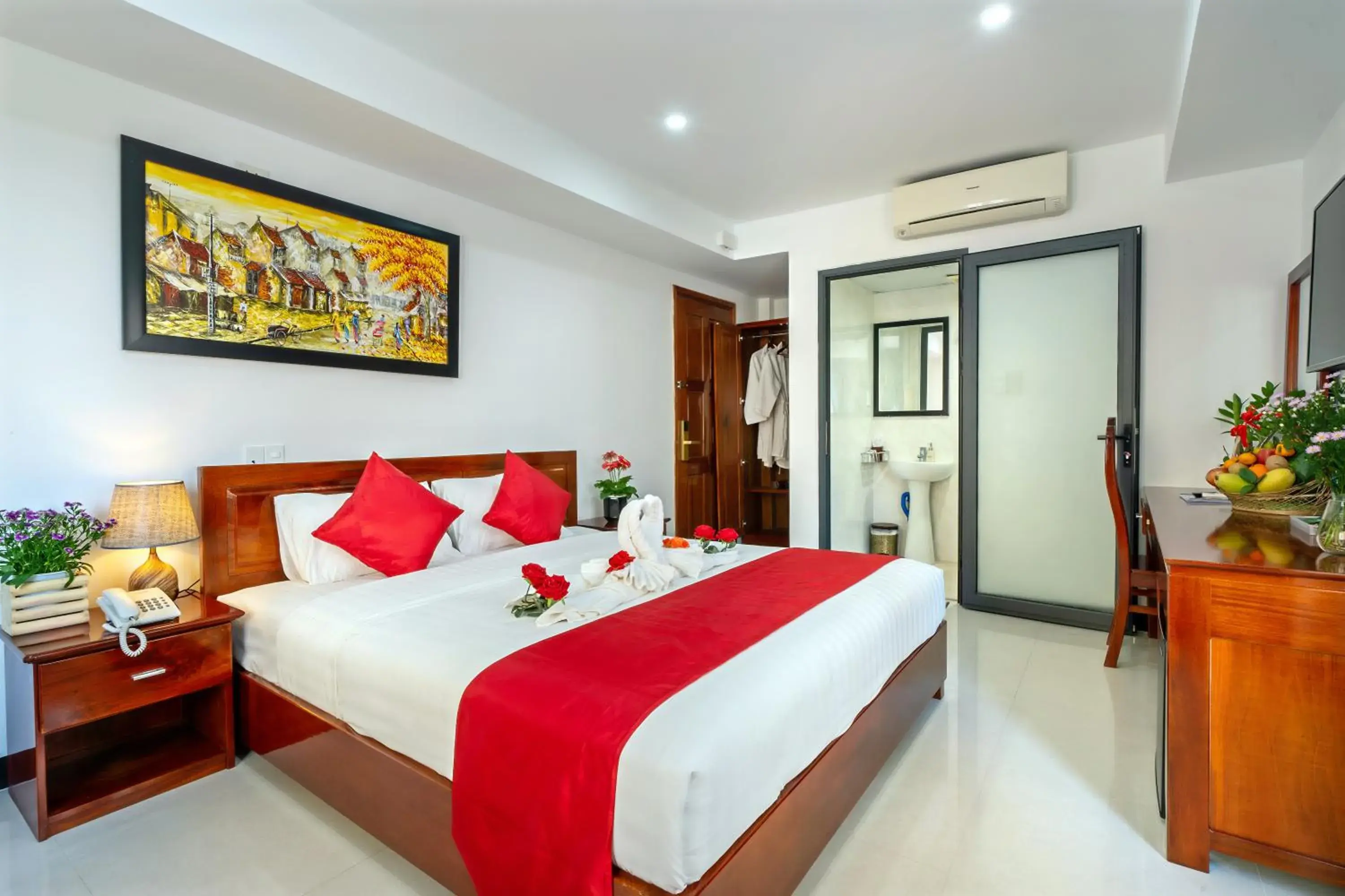 Bed in Gioan Boutique Villa Bed in Gioan Boutique Villa