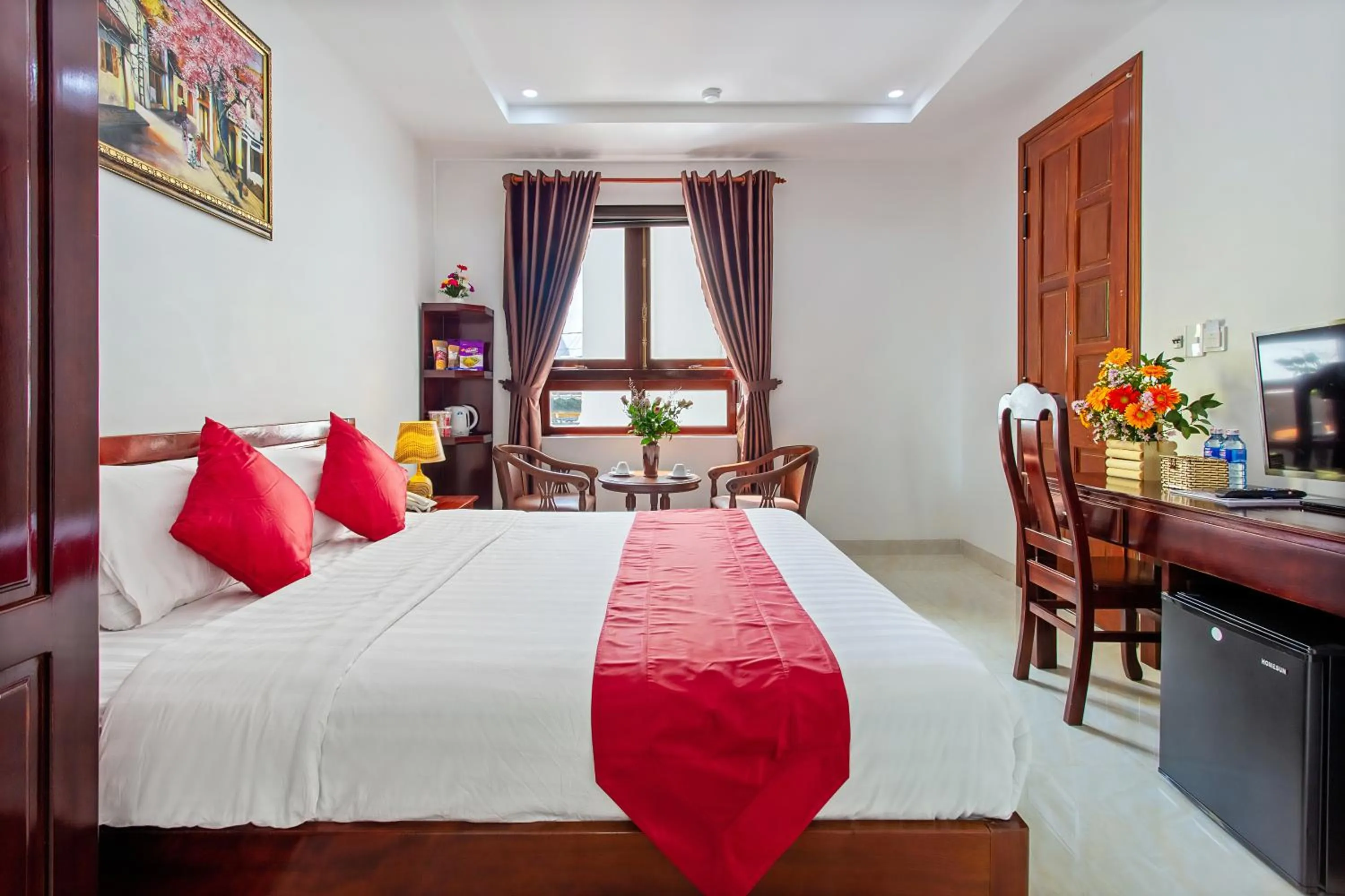 Bed in Gioan Boutique Villa