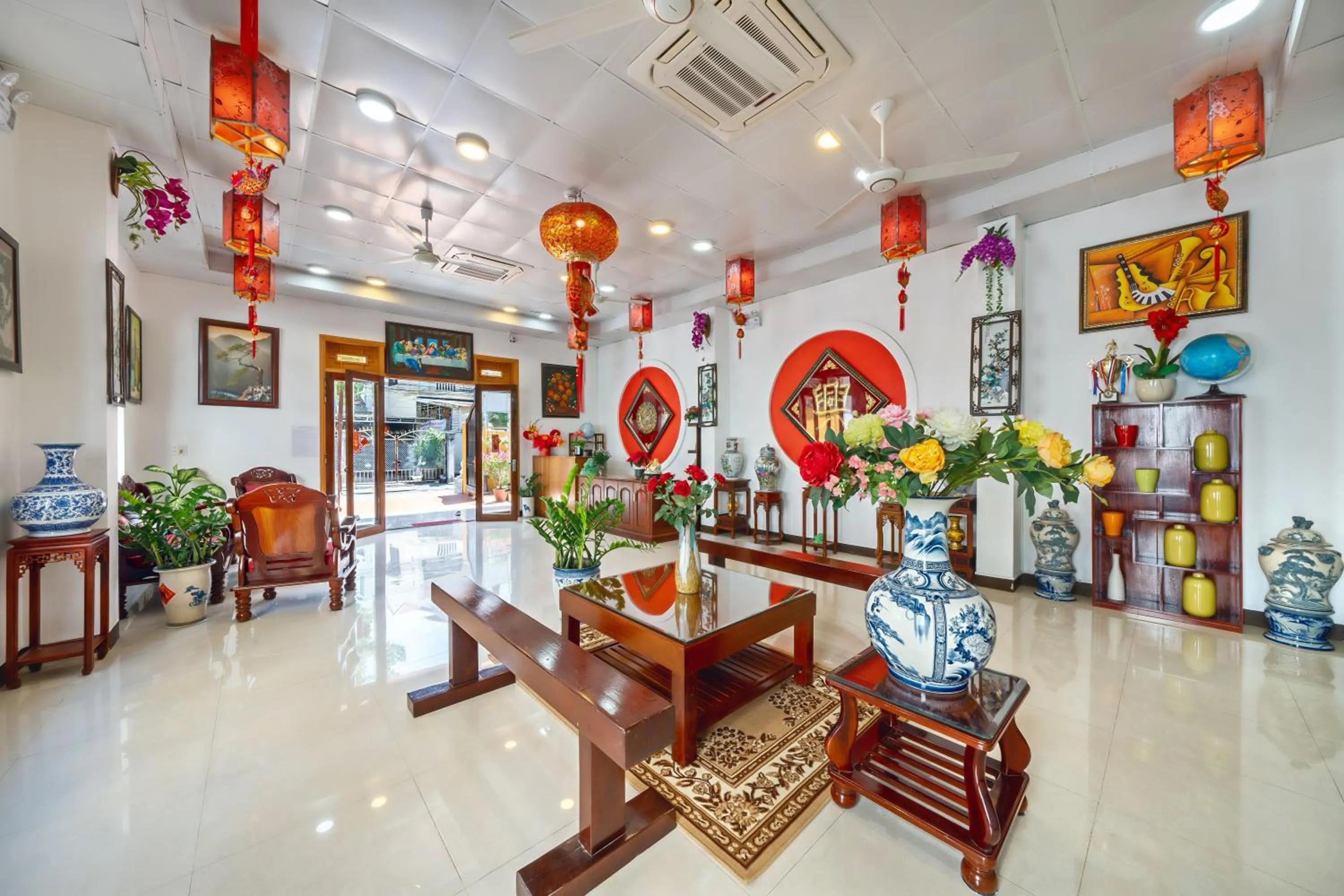 Lobby or reception in Gioan Boutique Villa