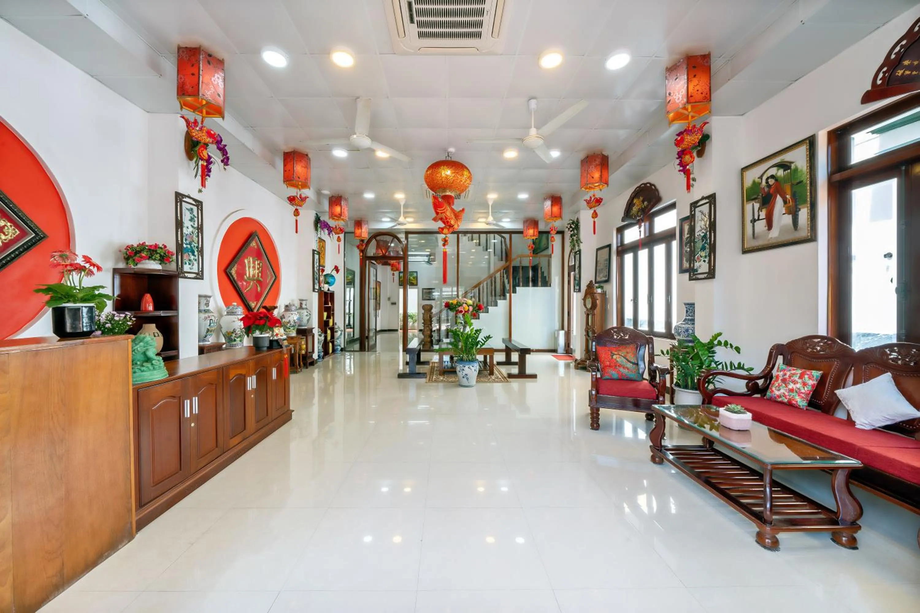 Lobby or reception in Gioan Boutique Villa