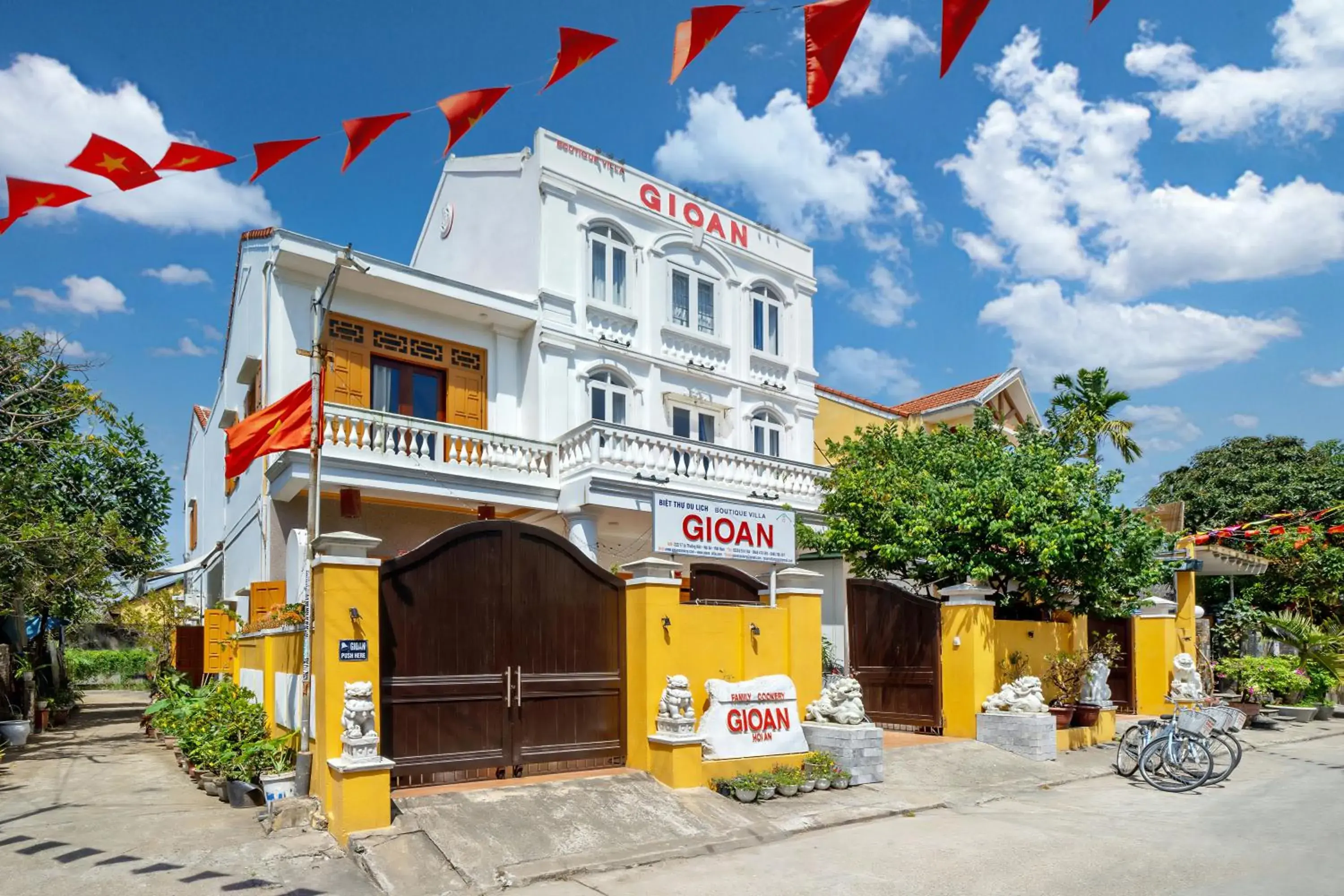 Property building in Gioan Boutique Villa Property building in Gioan Boutique Villa