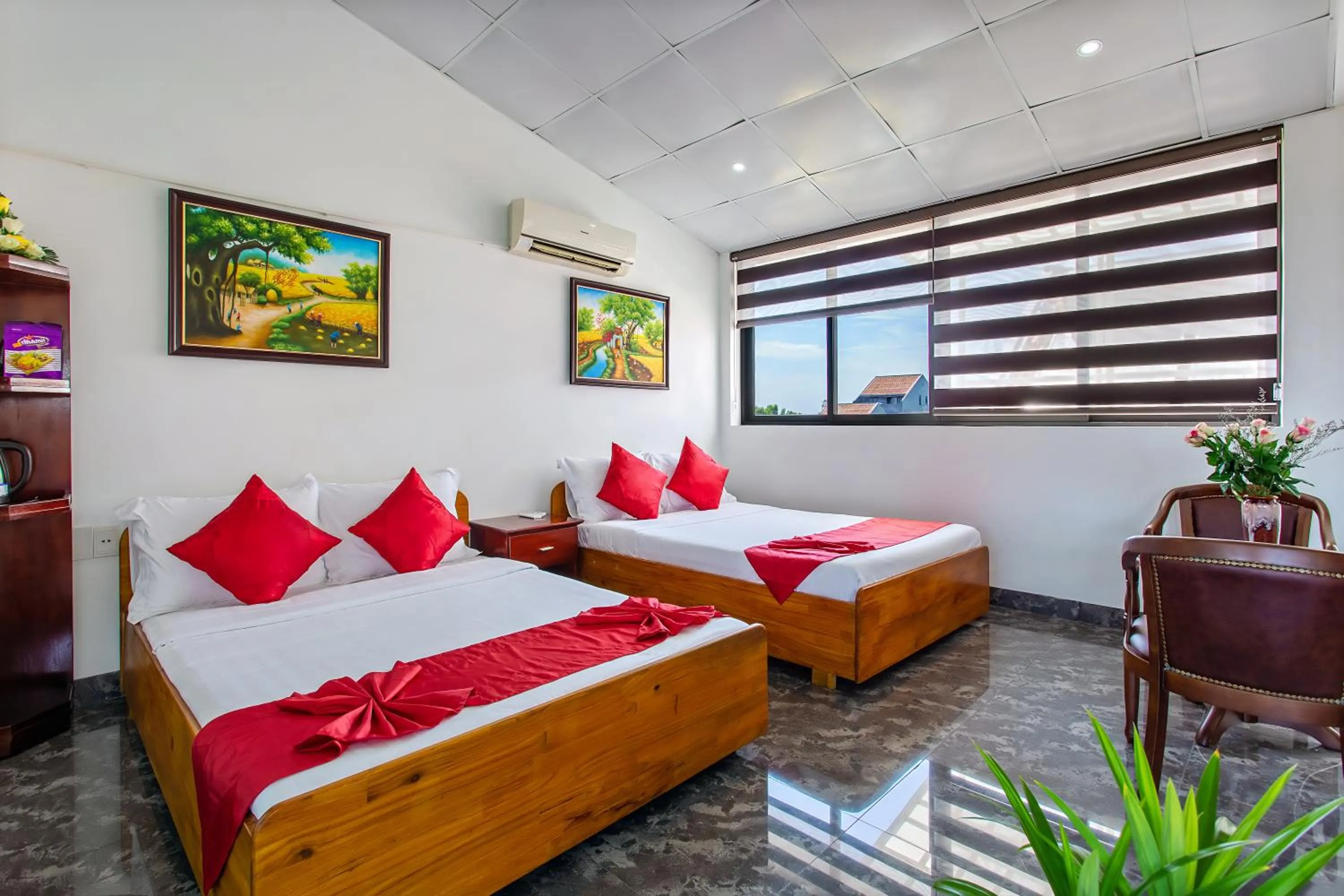 Bed in Gioan Boutique Villa