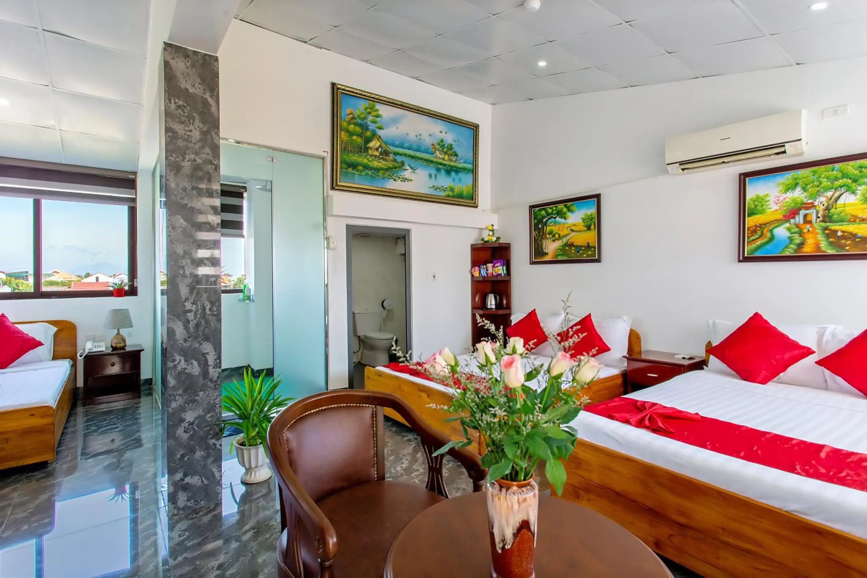 View (from property/room), Bed in Gioan Boutique Villa View (from property/room), Bed in Gioan Boutique Villa