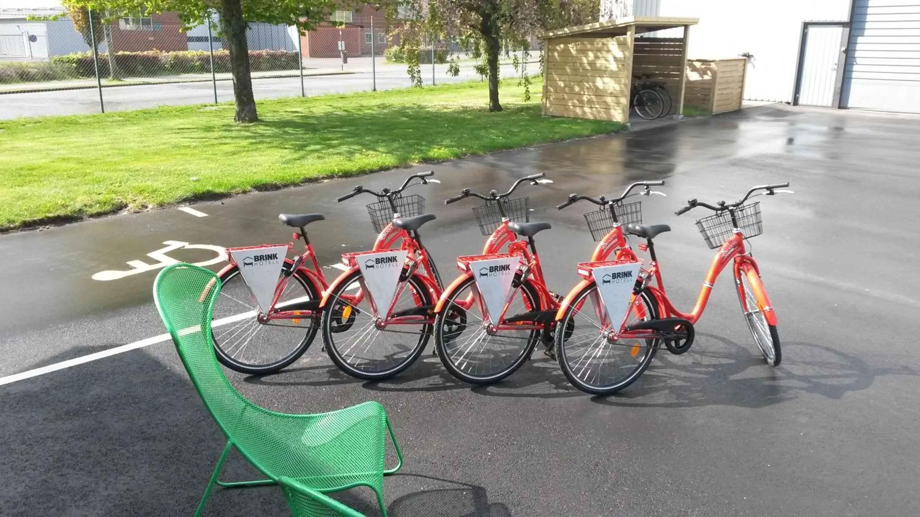 Cycling in Brink Hotell