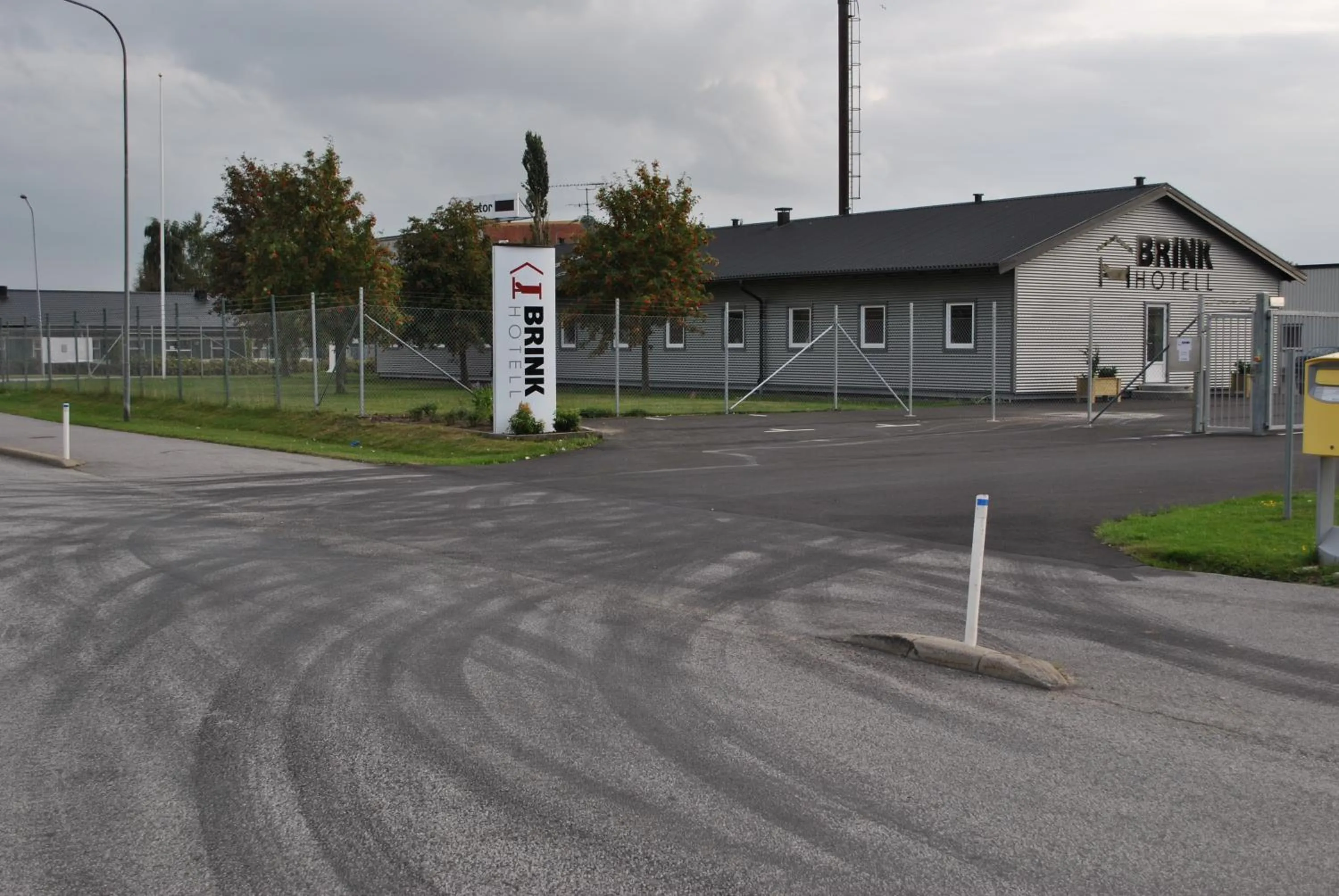 Facade/entrance in Brink Hotell