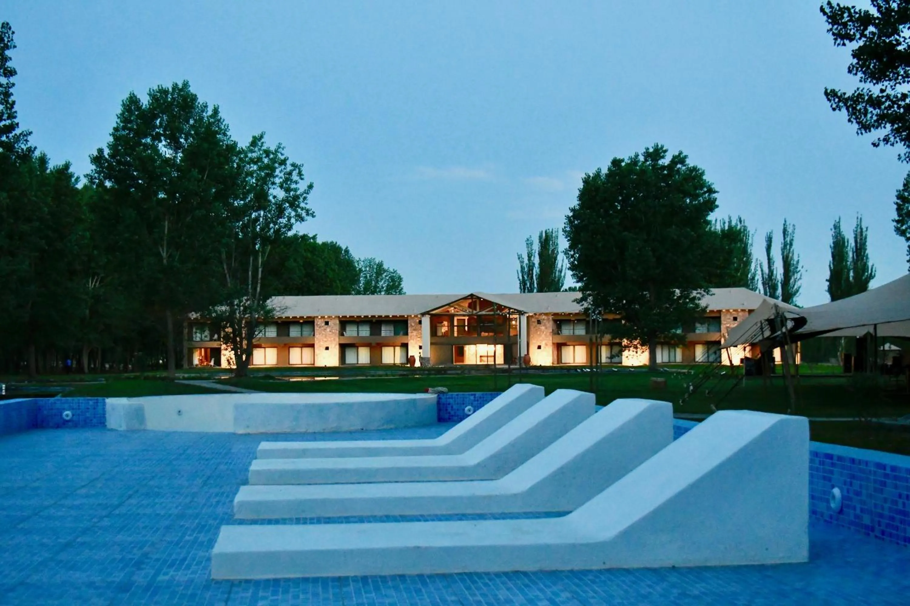 Swimming pool in Casa Septem