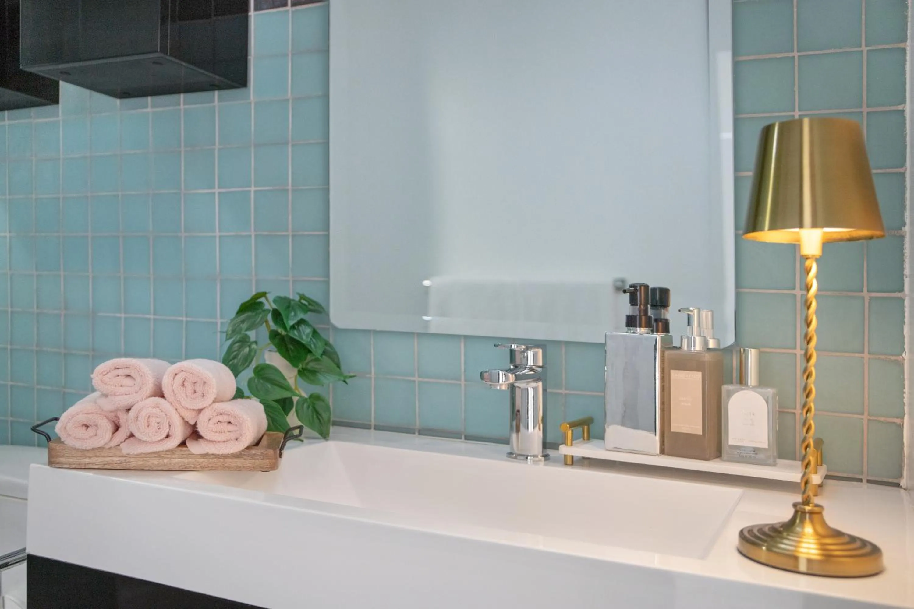 Bathroom in Fashion Loft 2 bedroom Downtown