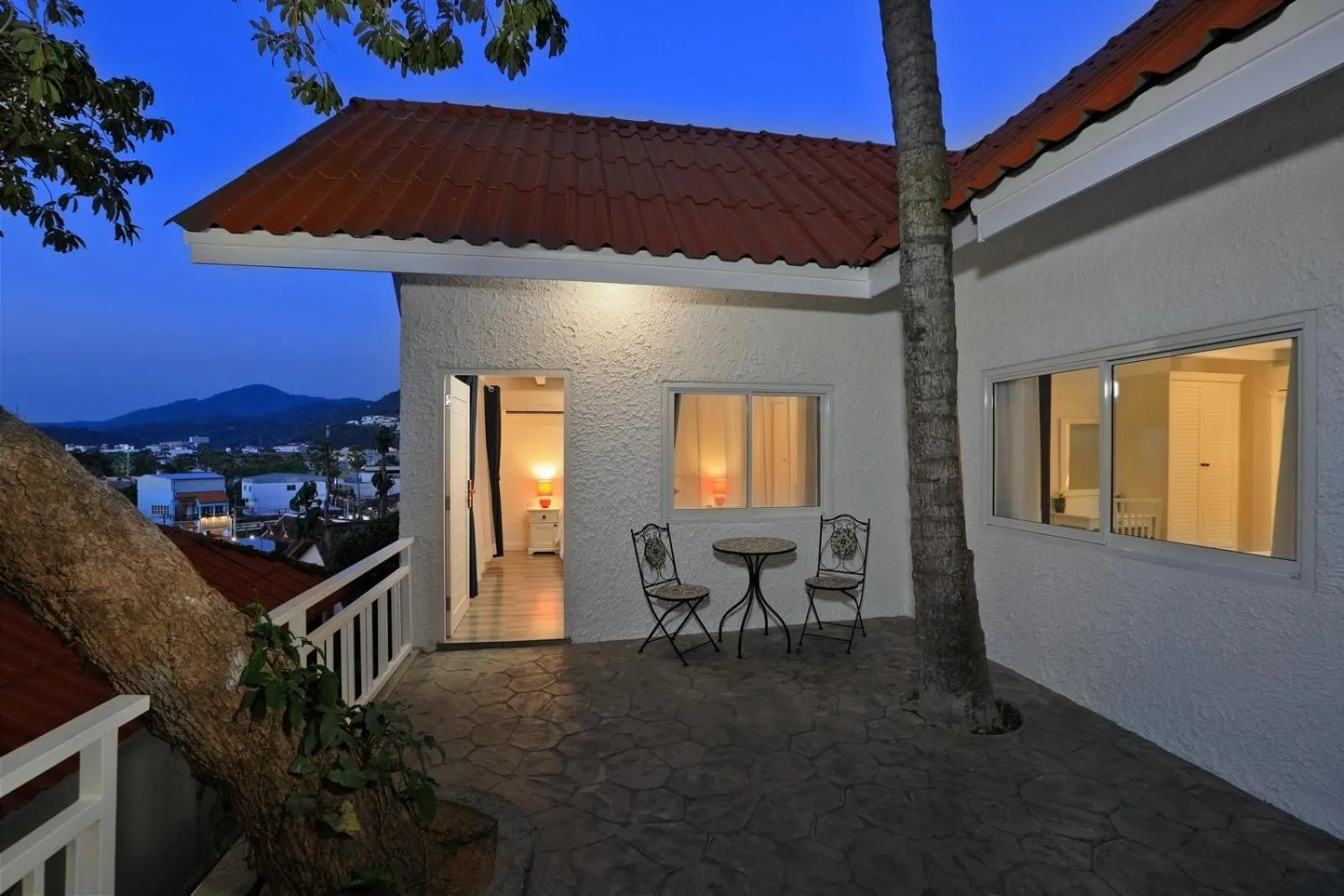 Patio in Kata White Villas