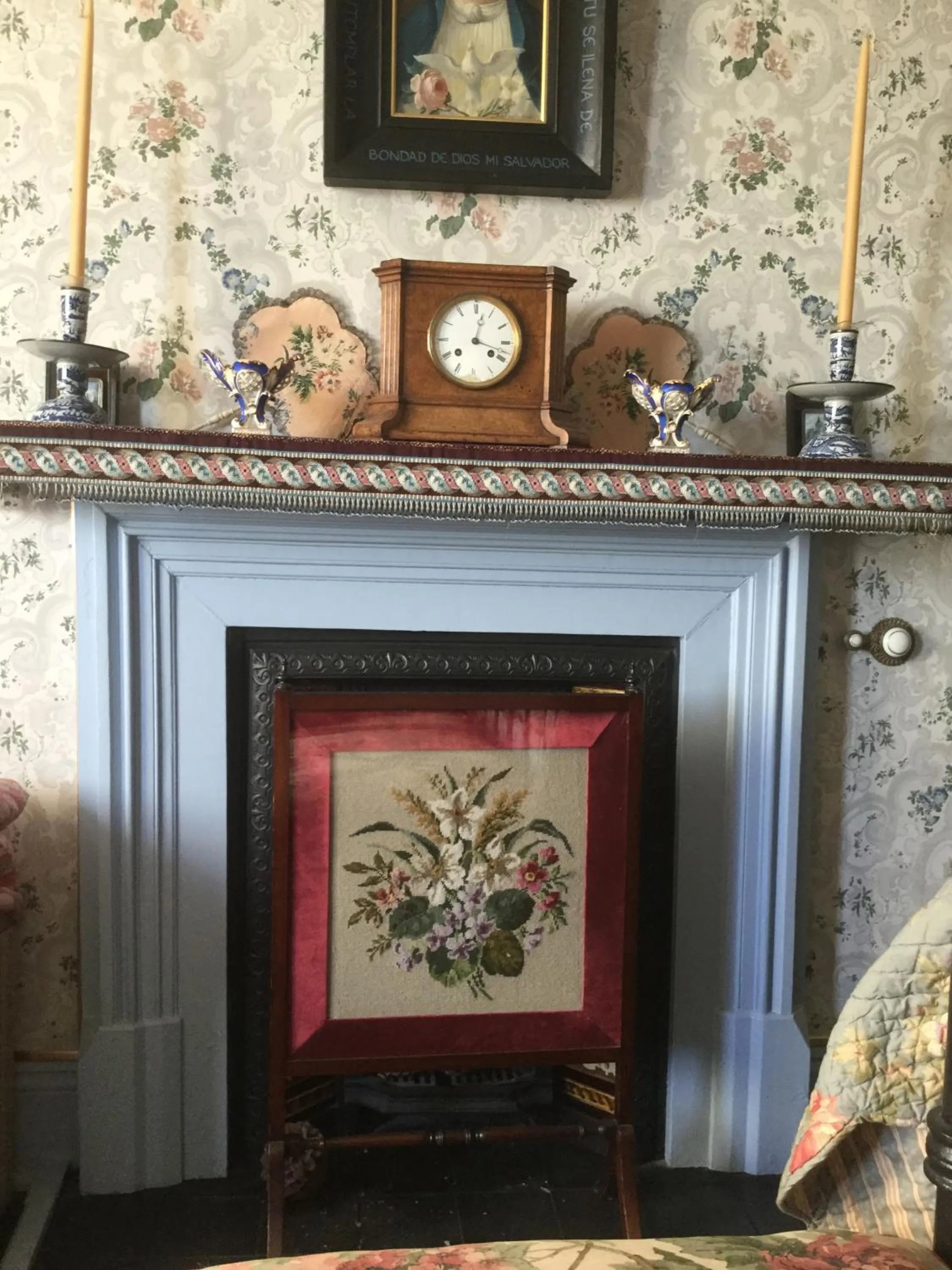 Decorative detail in St Benedict - Victorian Bed and Breakfast