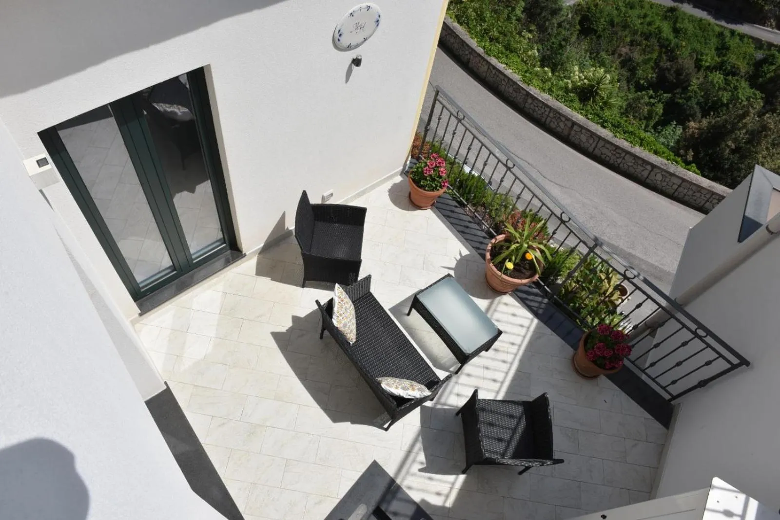 Balcony/Terrace in Matteo's House B&b