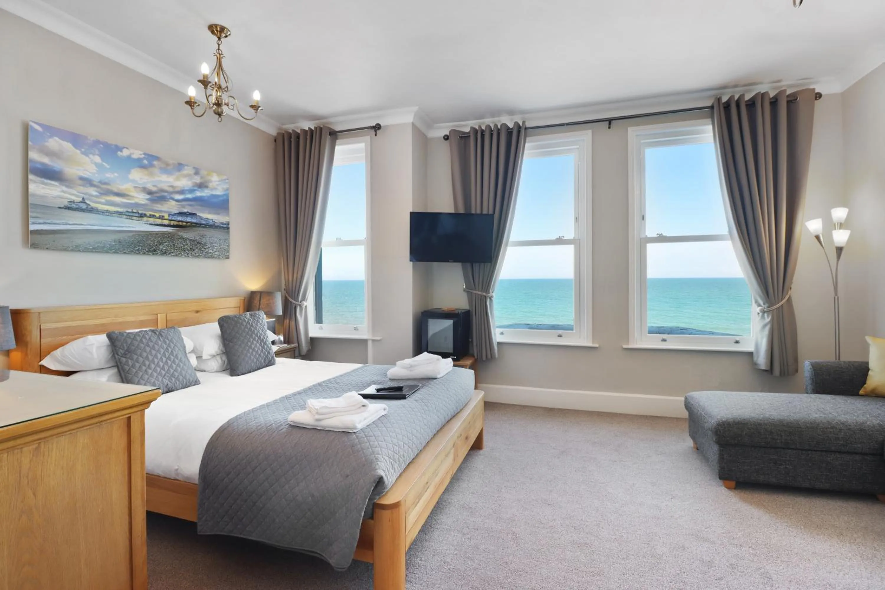 Bedroom, Bed in Beach Front Guest House