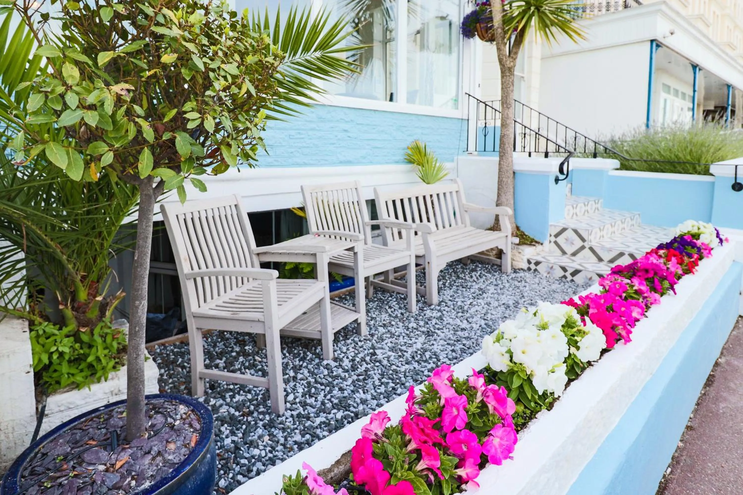 Garden in Beach Front Guest House