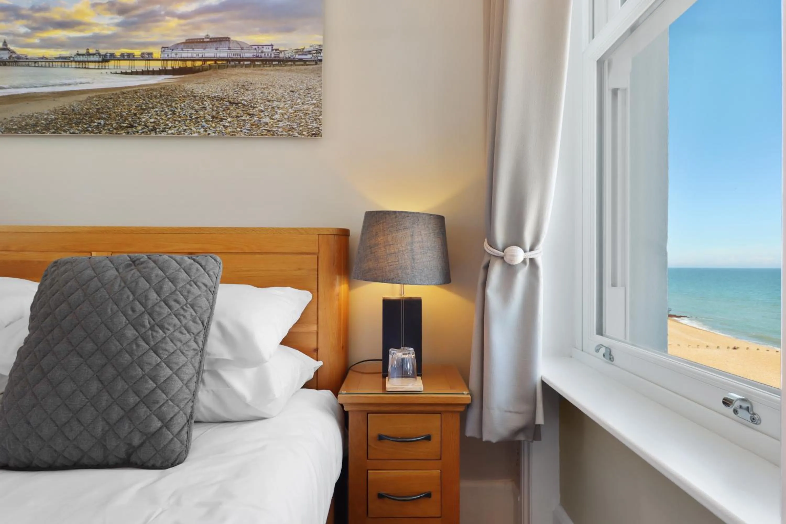 Bedroom, Bed in Beach Front Guest House