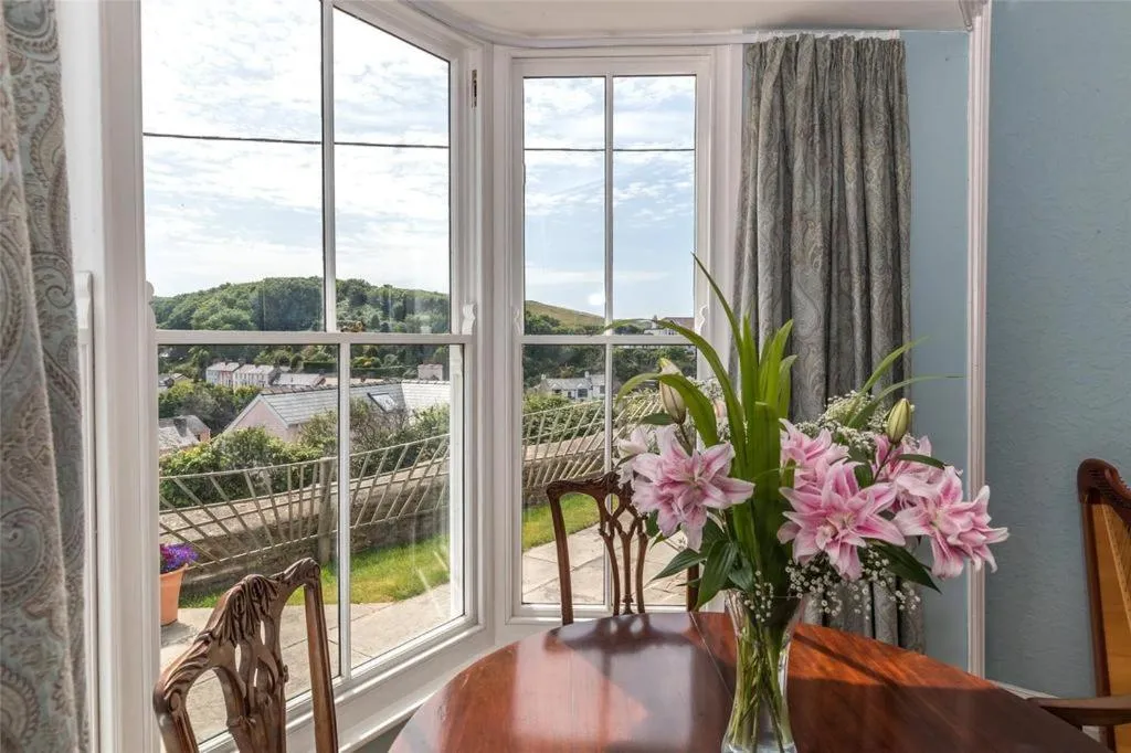 Balcony/Terrace in Pendyffryn Manor Bed & Breakfast