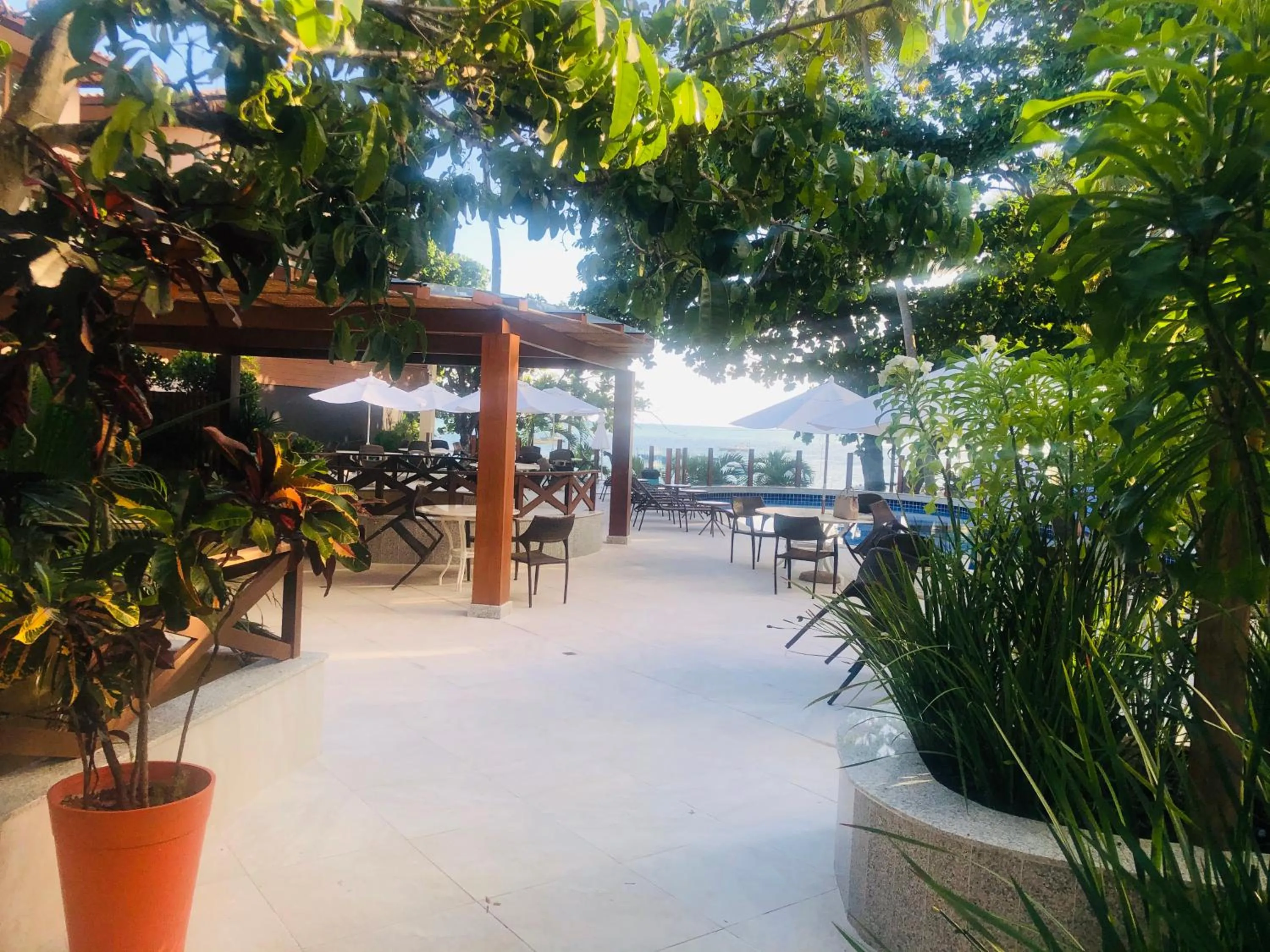Patio in Porto Dream Praia do Forte