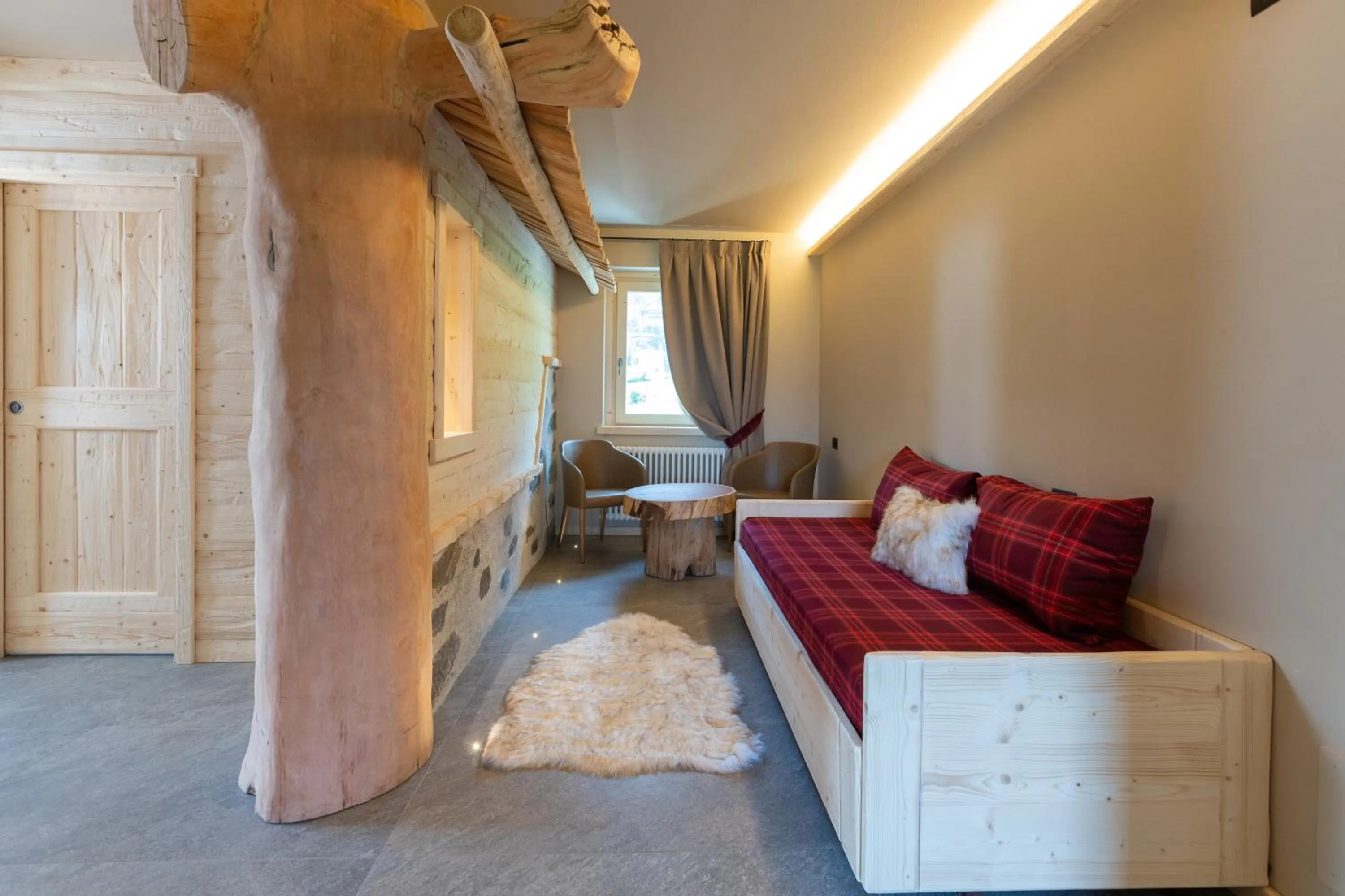 Living room, Bed in Agriturismo San Gallo