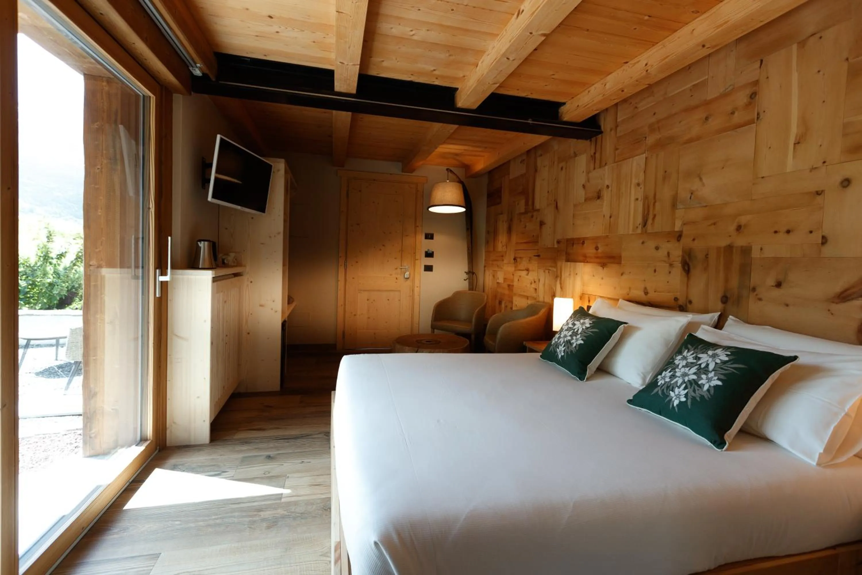 View (from property/room), Bed in Agriturismo San Gallo