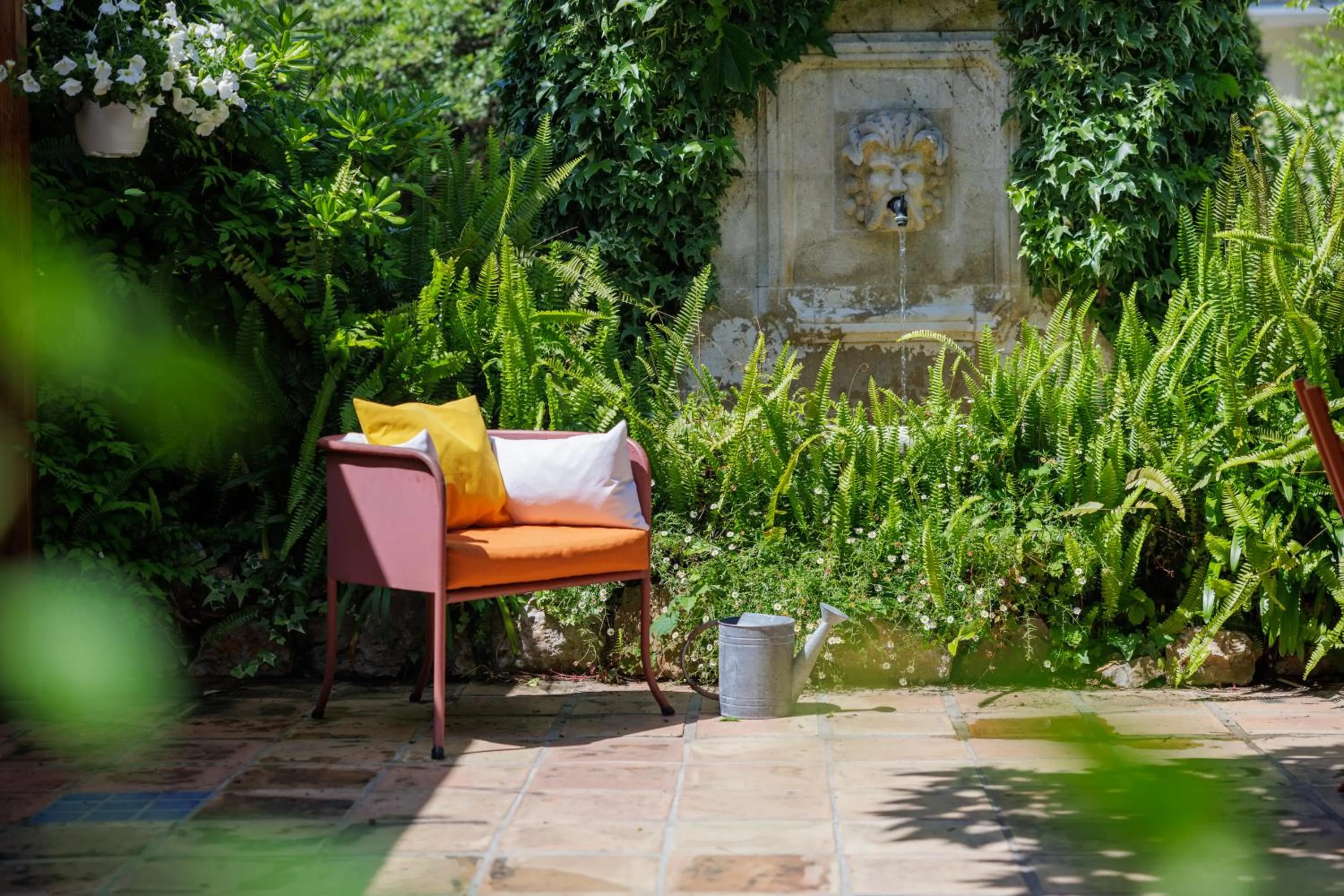 Garden view in Hôtel La Villa Sainte Valérie Adults Only