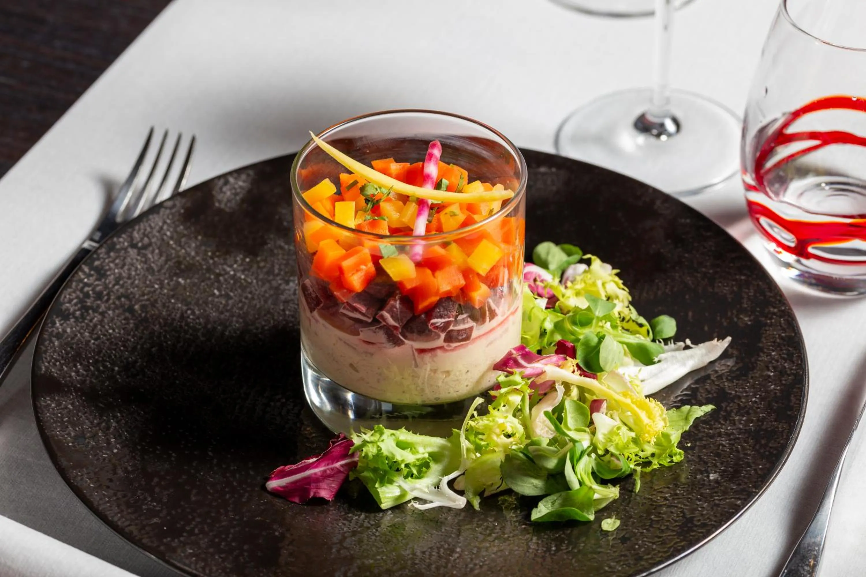 Dinner in Château Hôtel Du Colombier